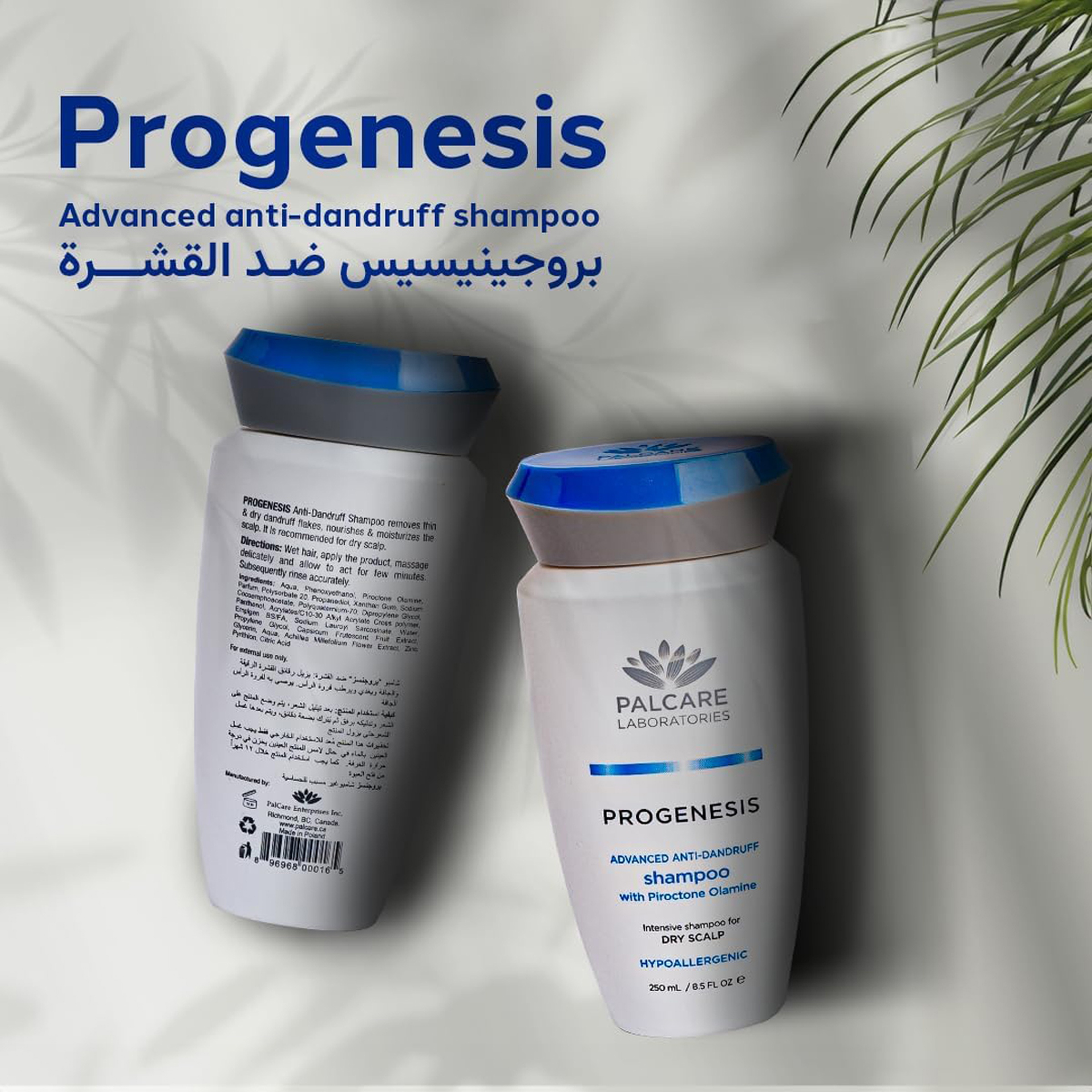 Palcare Progenesis Itchy Dandruff Shampoo 250ml