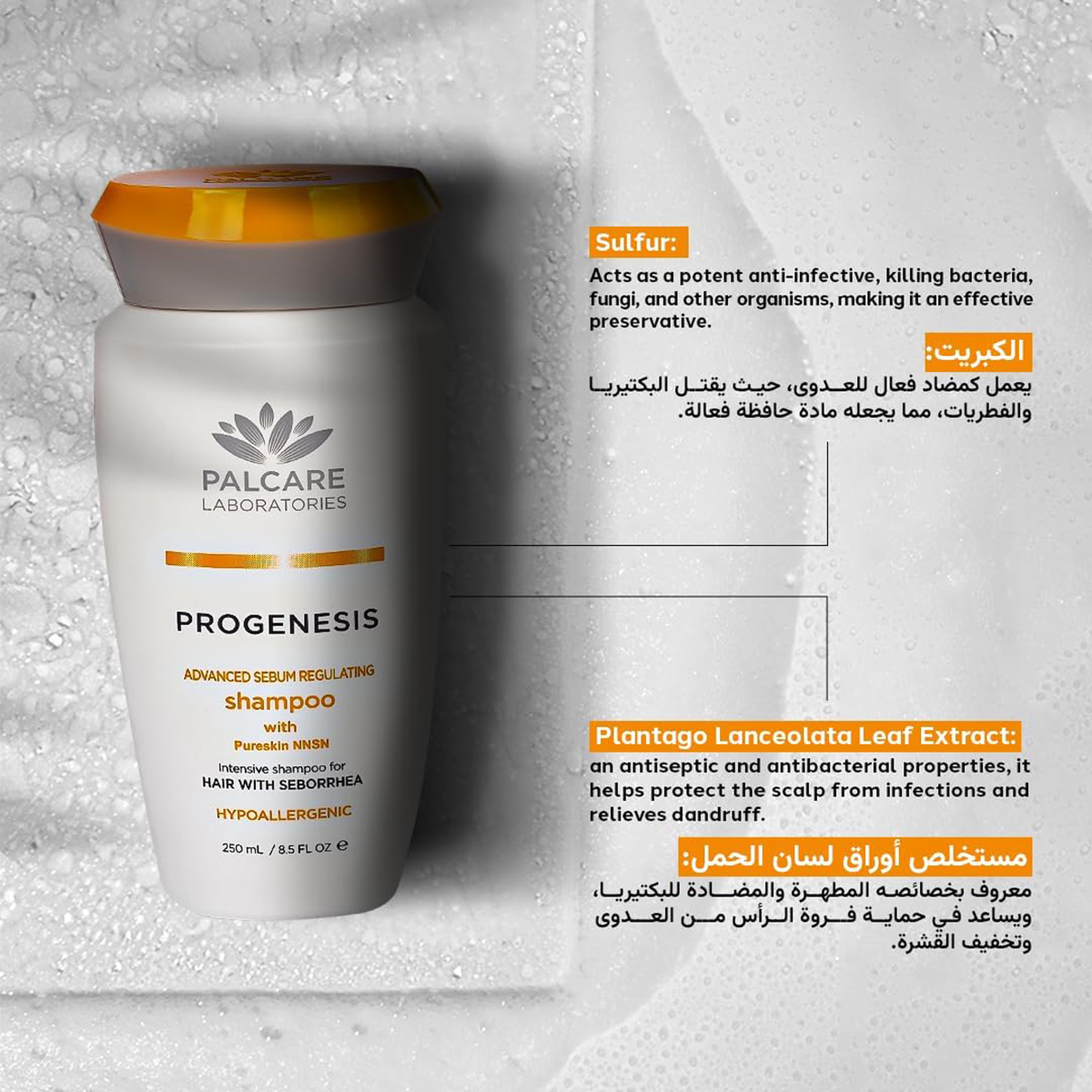 Palcare Progenesis Sebium Regulating Shampoo 250ml
