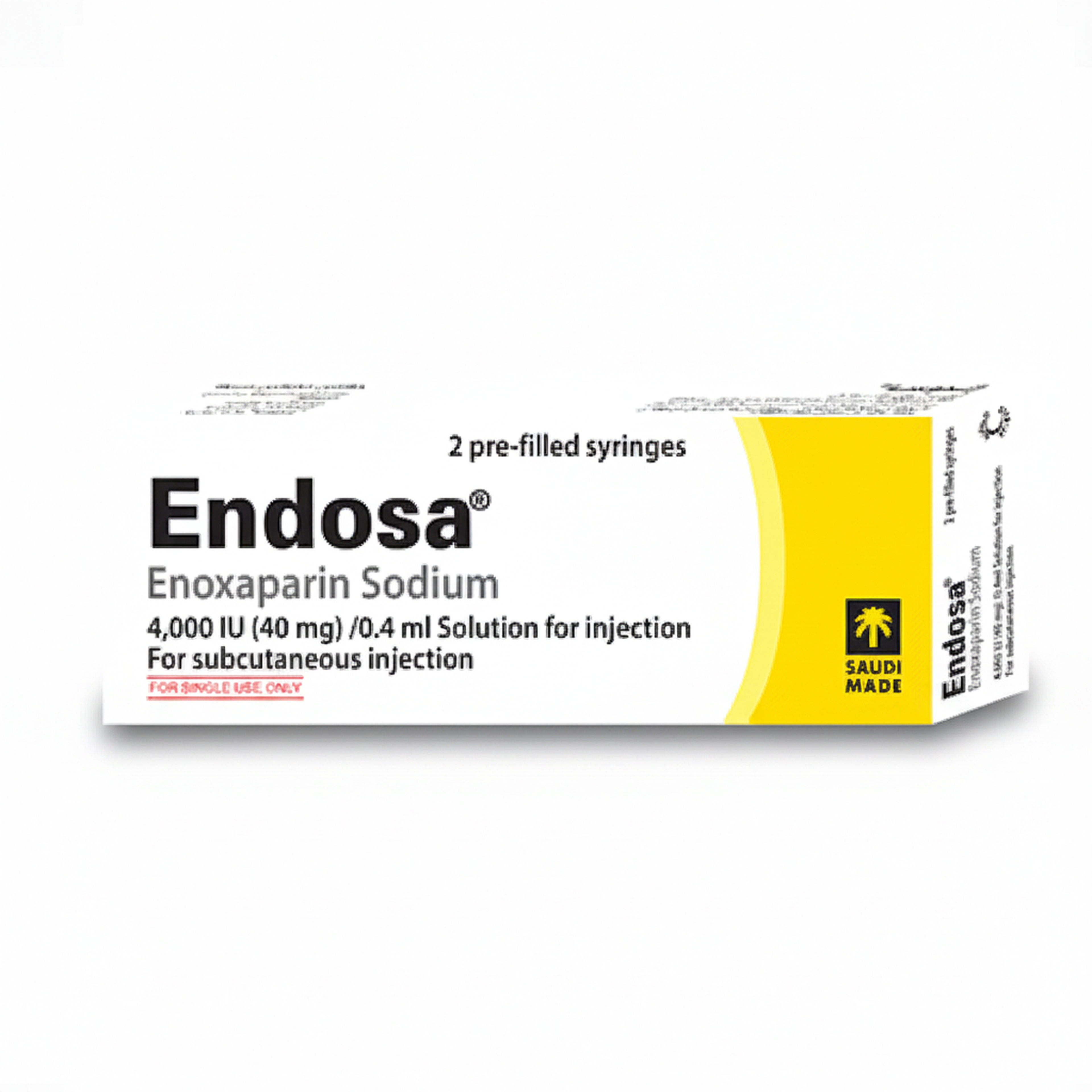 Endosa Inj 40Mg/0.4Ml 2 Syringe
