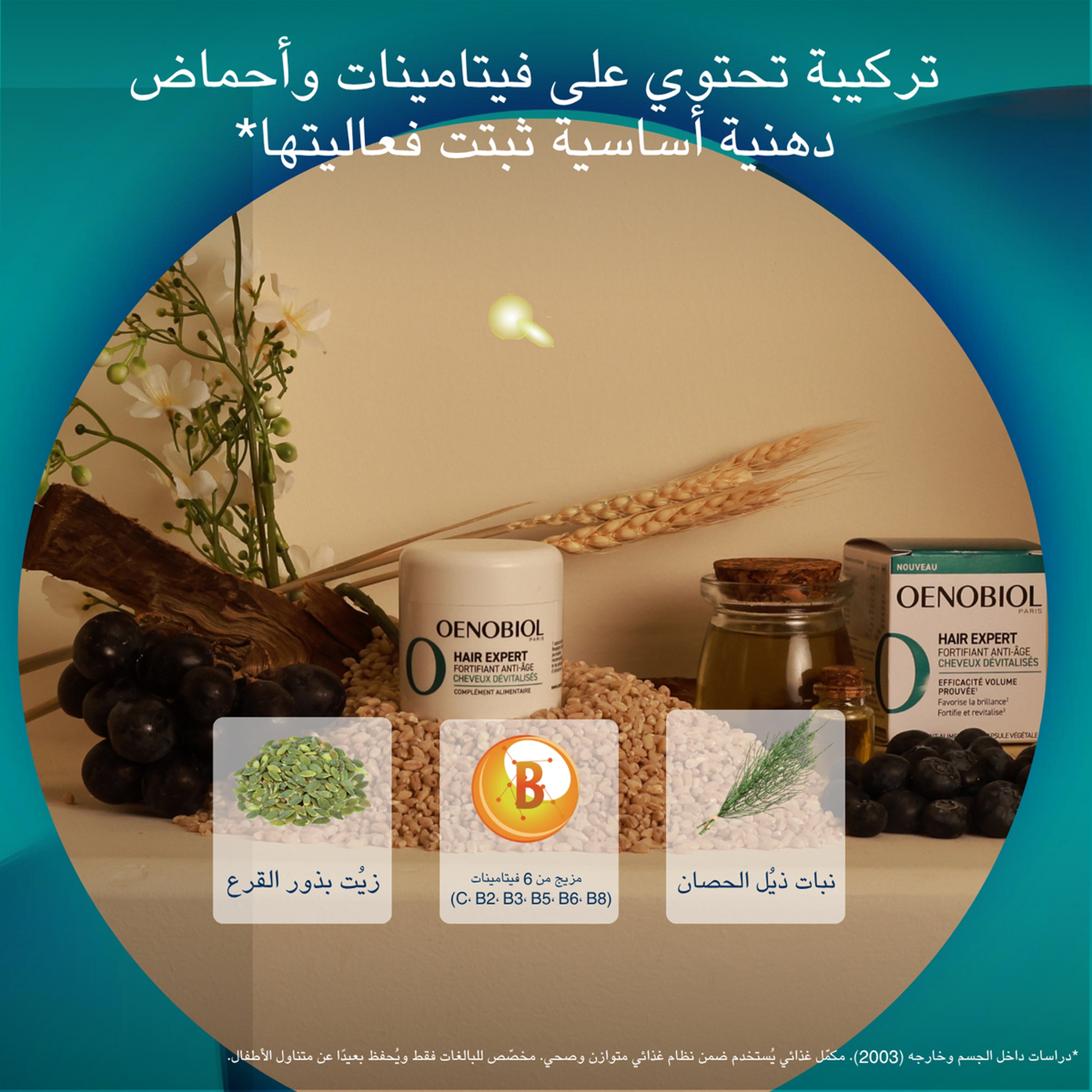 Oenobiol Hair Expert Hair Loss 60 Capsules