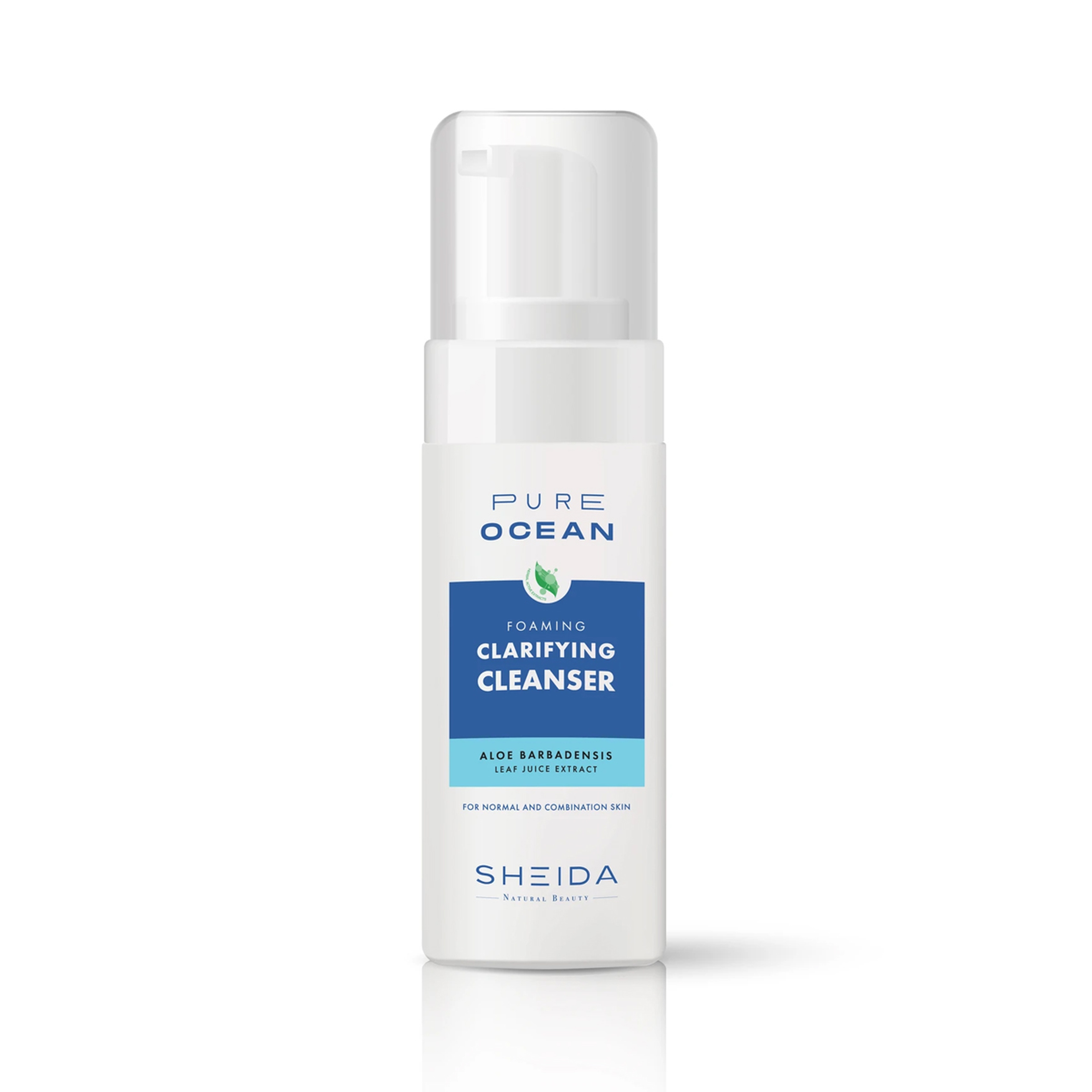 Sheida Pure Ocean Flash Foaming Clarifying Cleanser For Normal And Combination Skin 150 ml