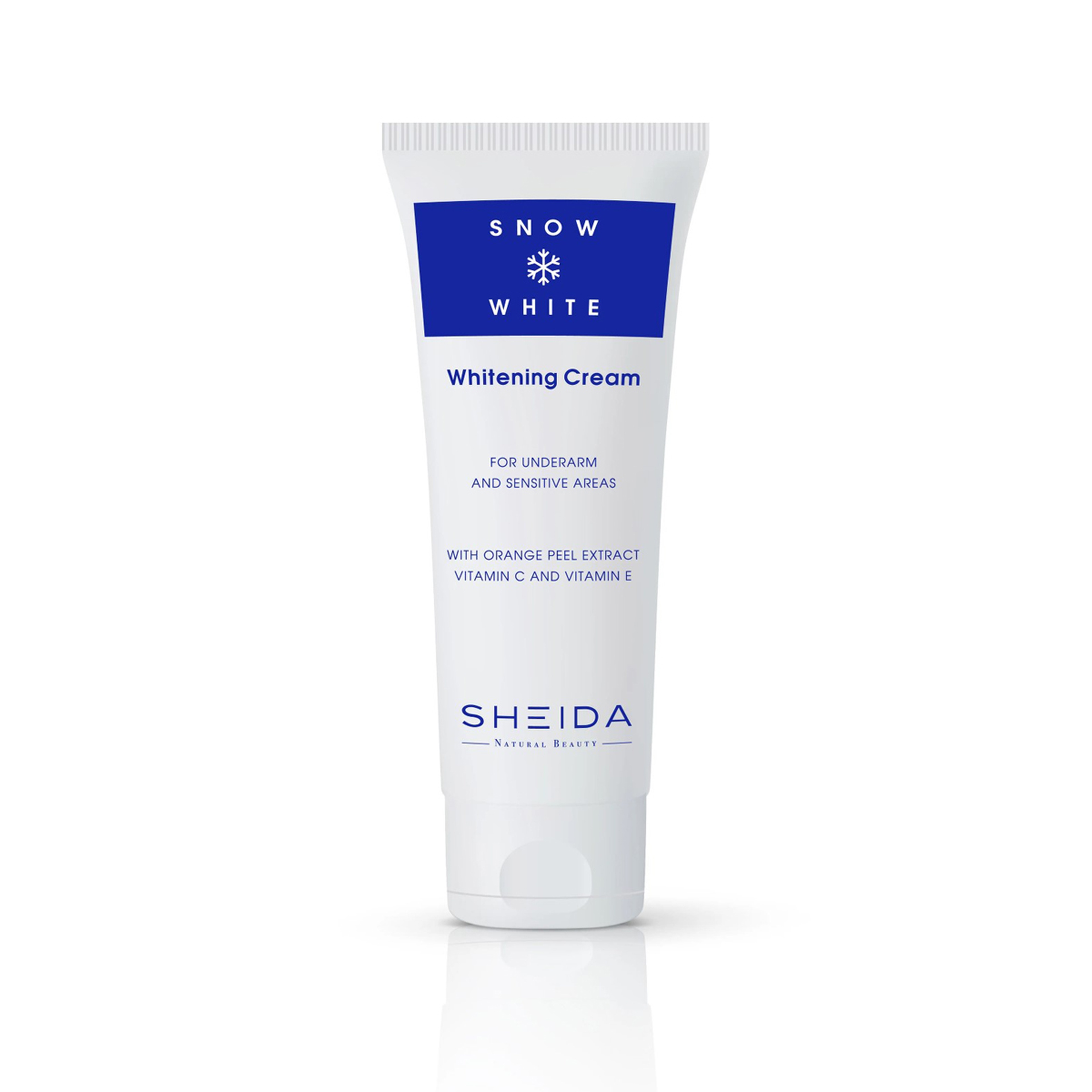 Sheida SNOW WHITE Brightening Cream For Underarms and Sensitive Areas – 75 ml