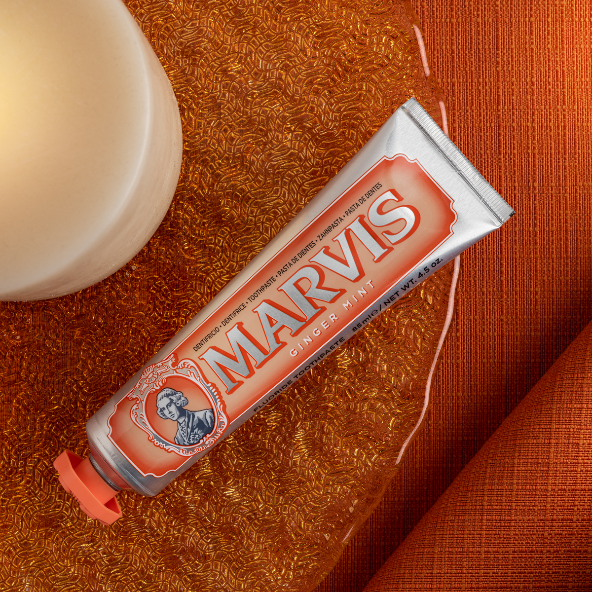 Marvis Ginger & Mint Toothpaste - 85Ml | Whites