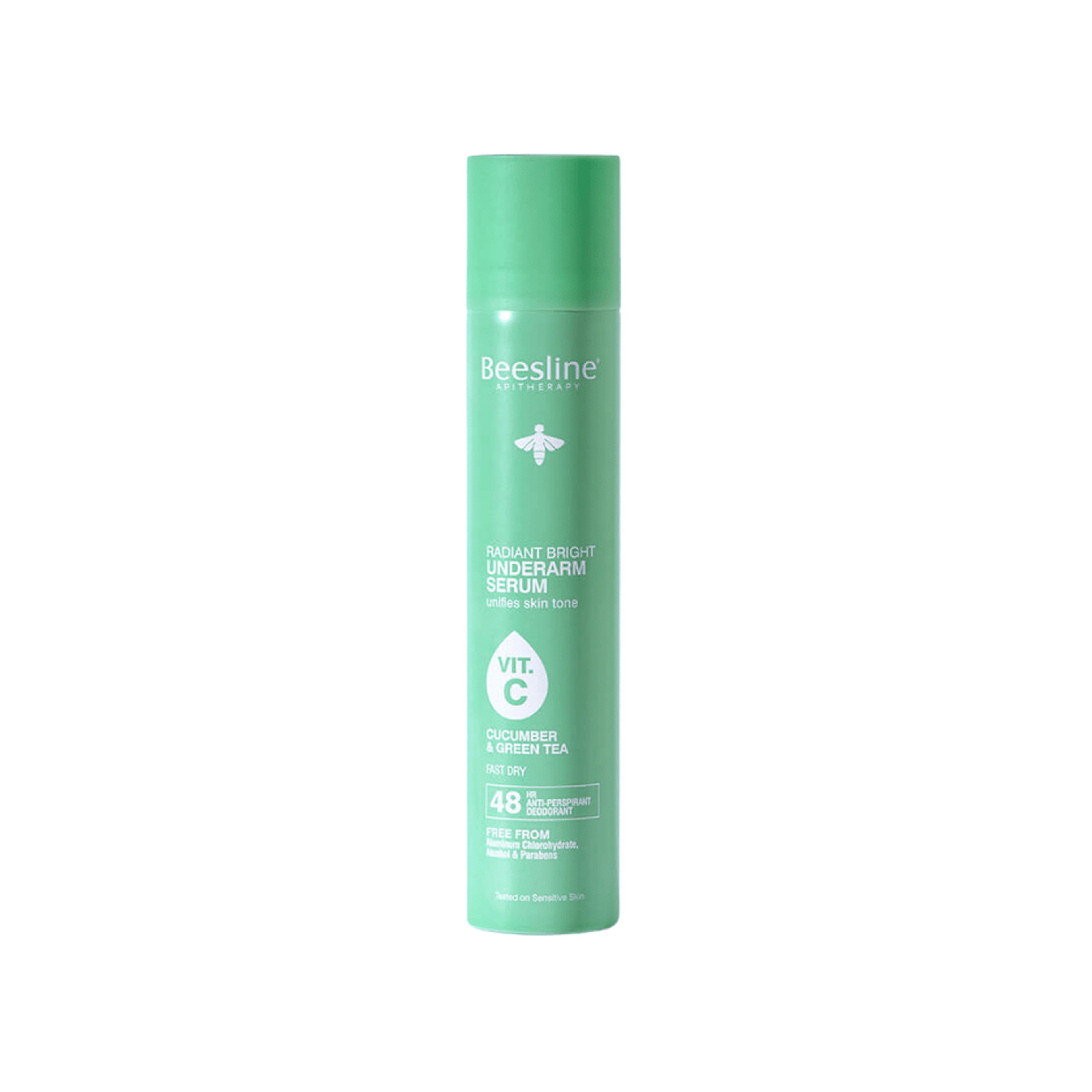 Beesline Radiant Bright Underarm Serum Cucumber & Green Tea 150 Ml
