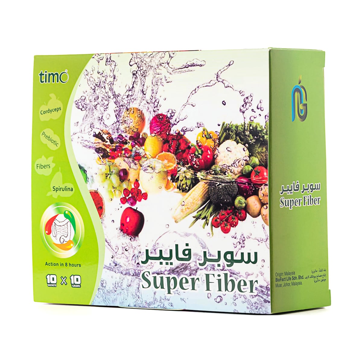 سوبر فايبر 10جم اكياس