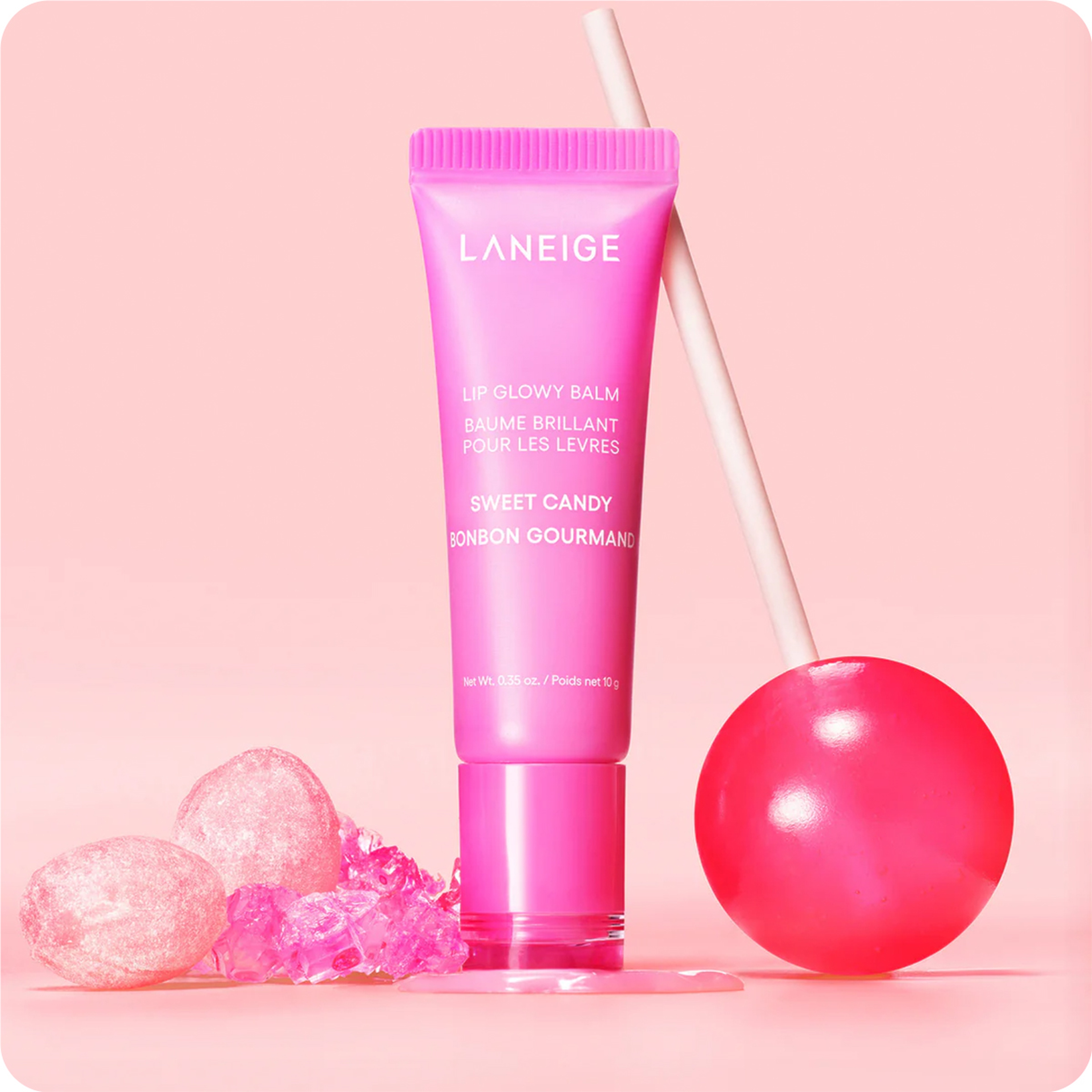 Laneige Lip Glowy Balm - Sweet Candy 10G
