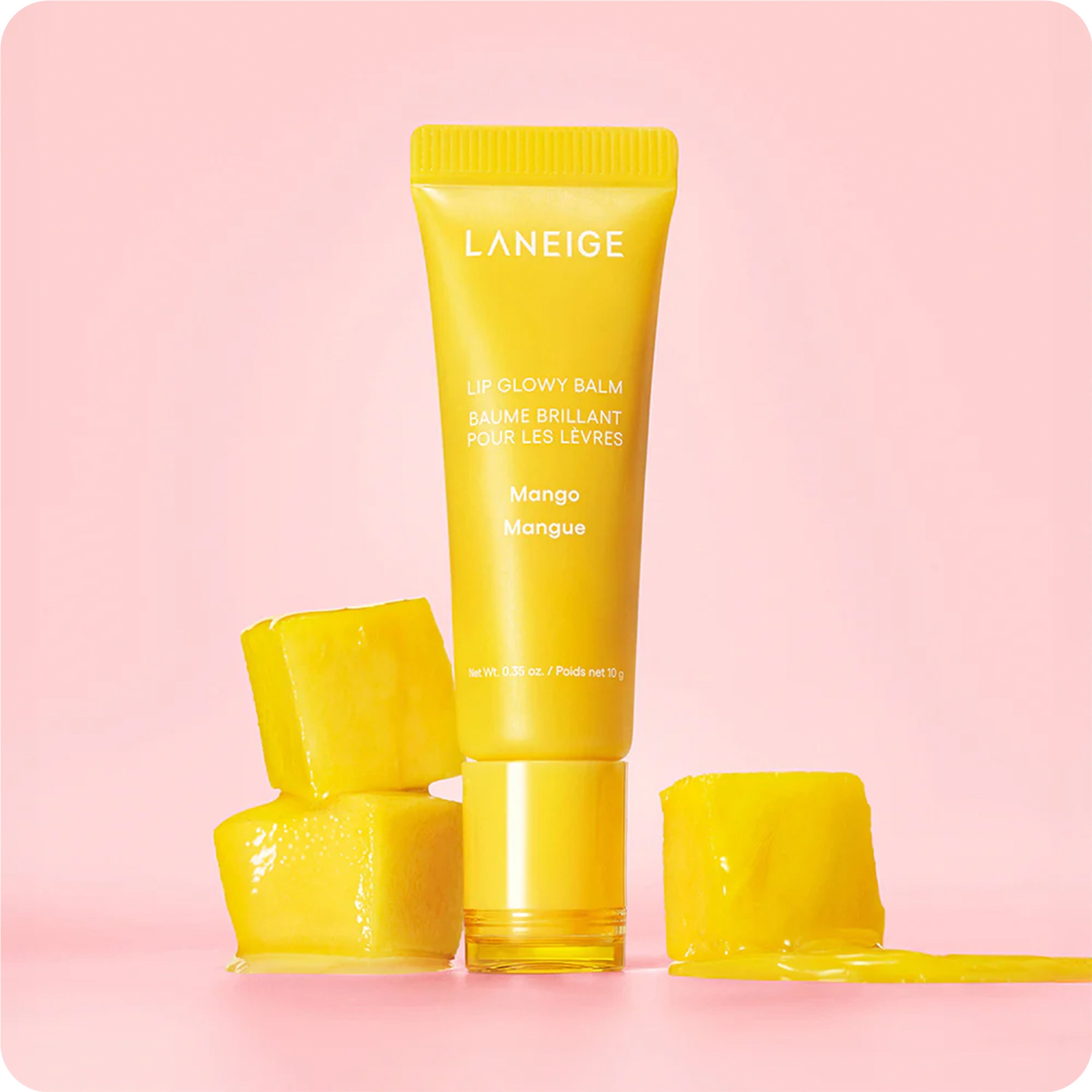 Laneige Lip Glowy Balm - Mango 10G