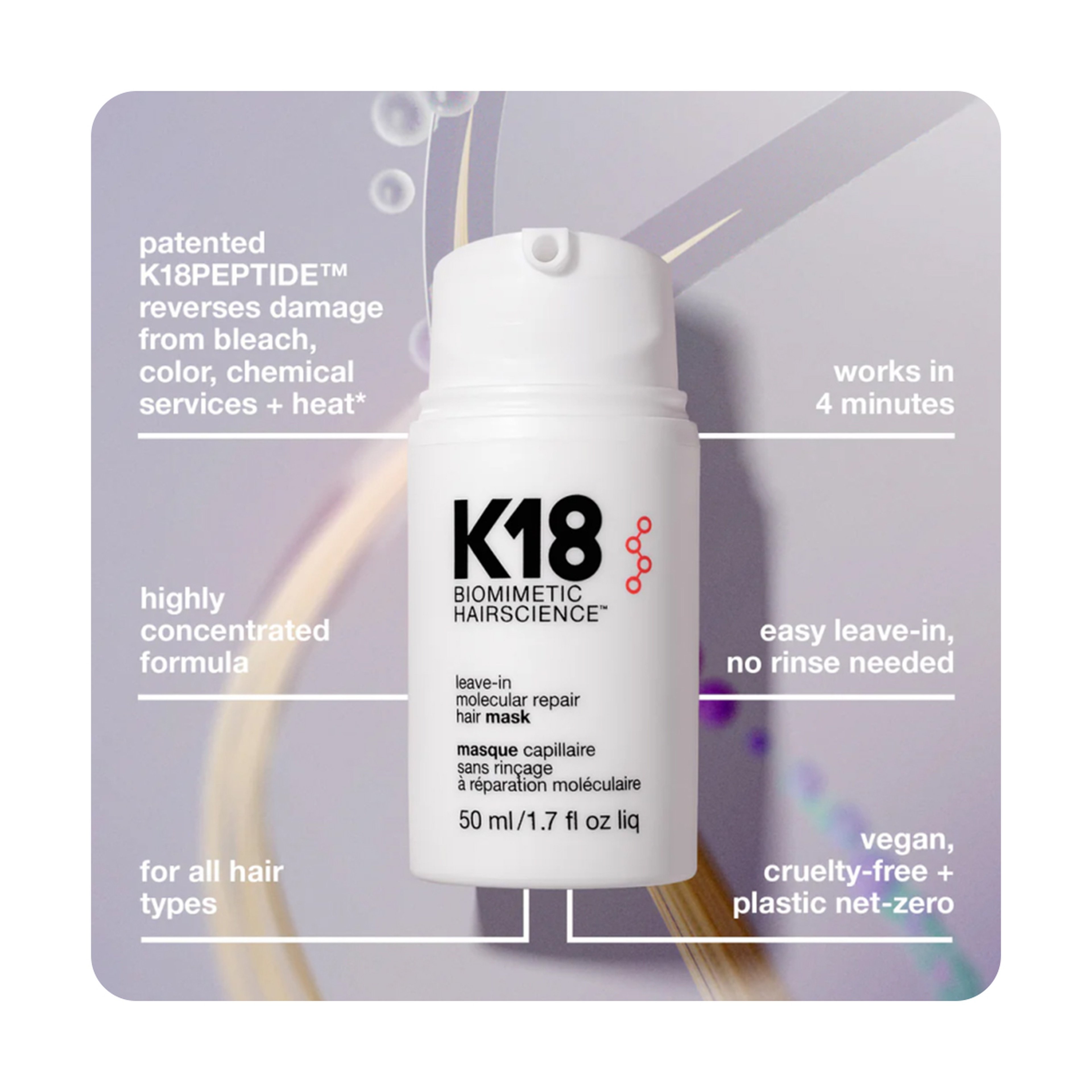 K18 Leave In Repair Mask 50Ml