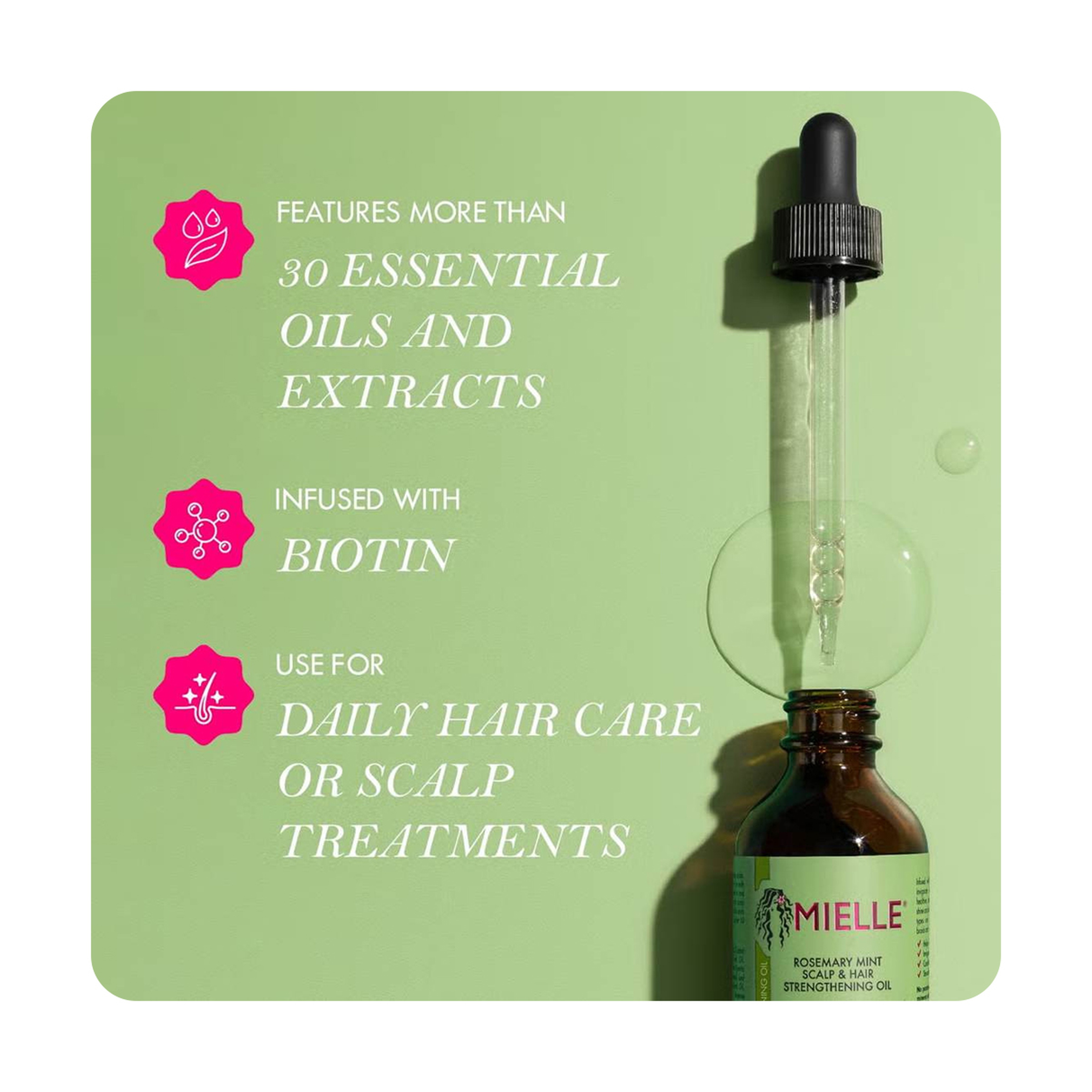 Mielle Rosemary Mint Strength Oil 59Ml