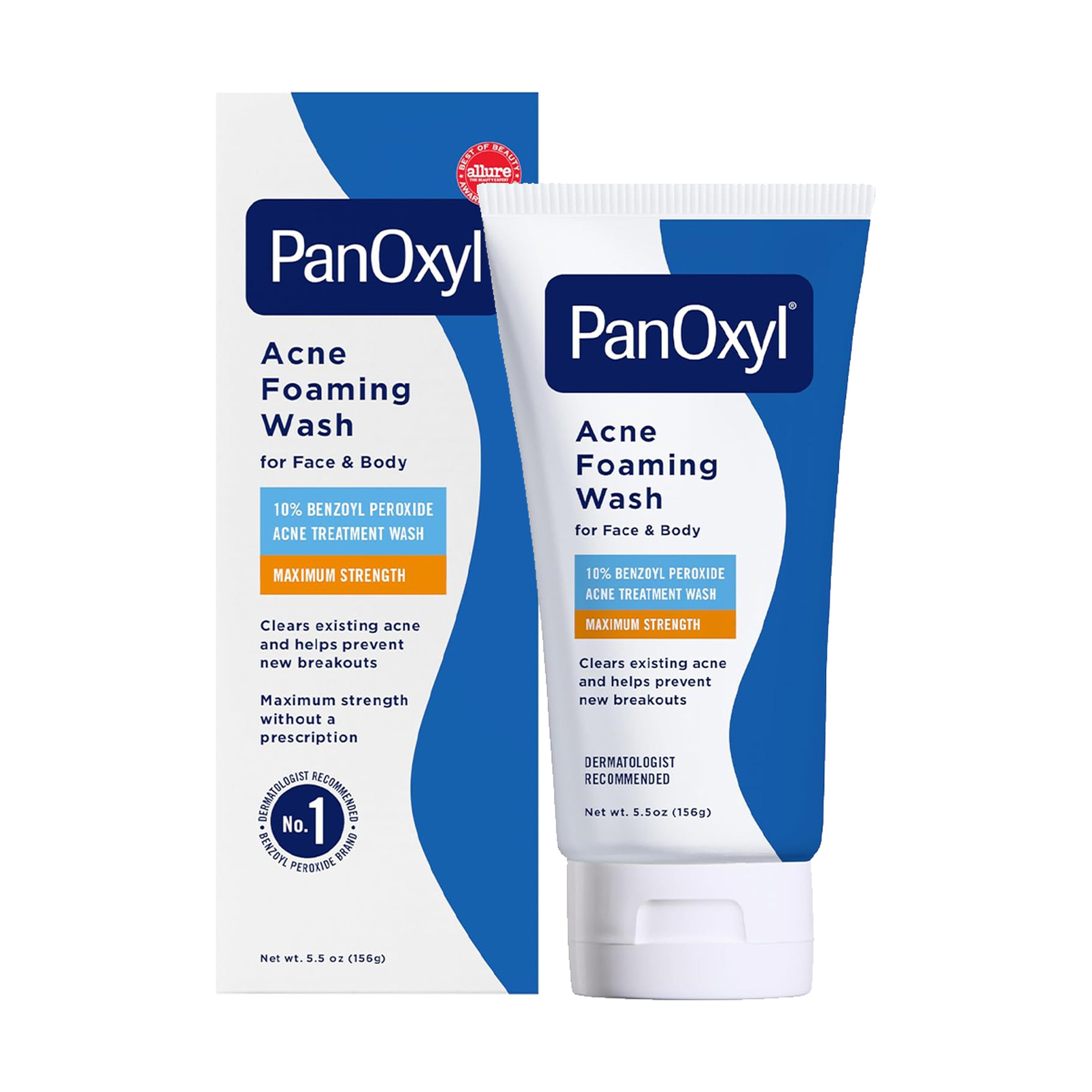 Panoxyl Acne Foaming Wash 10% Benzoyl Peroxide 156g