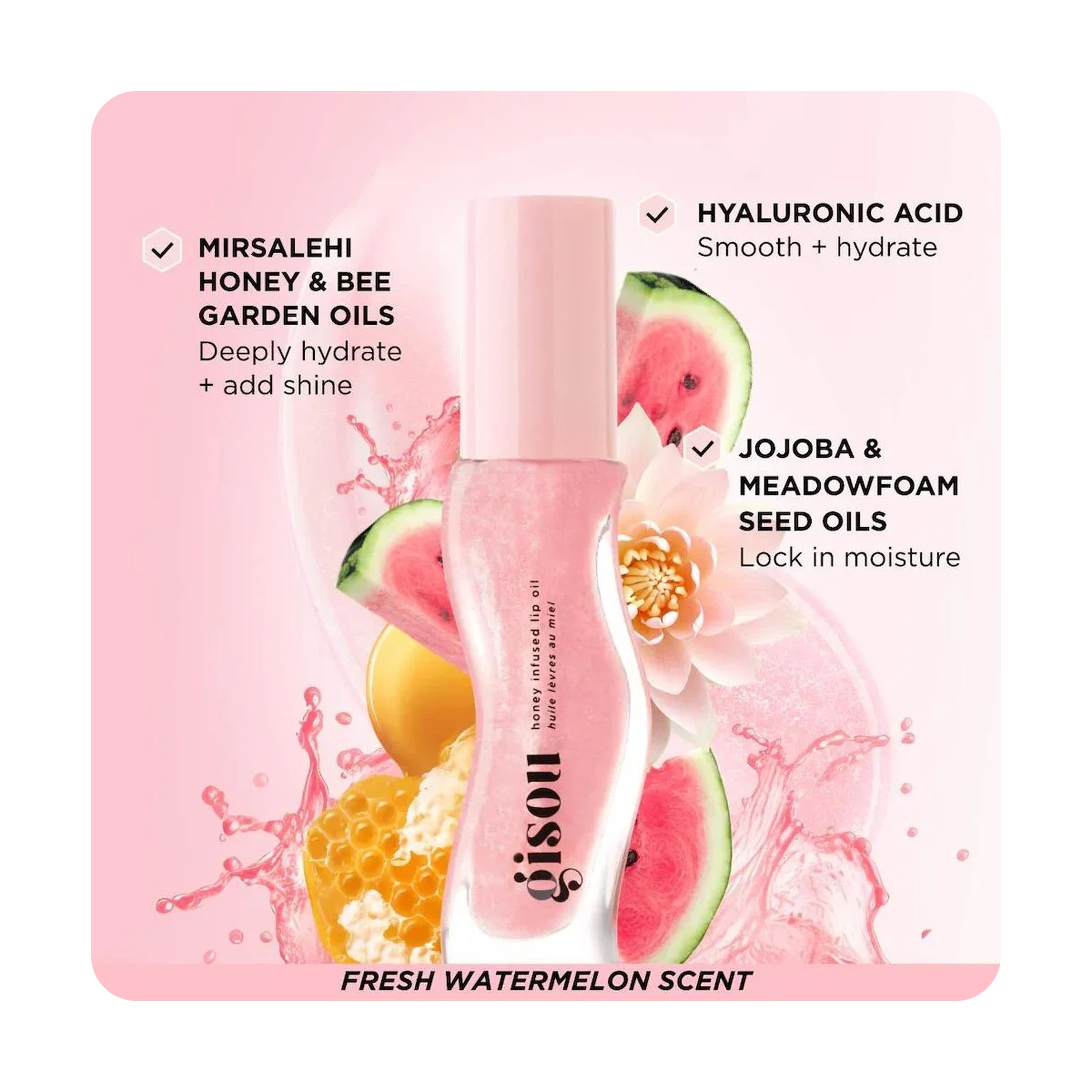 Gisou Honey Gloss Hydration Trio Kit