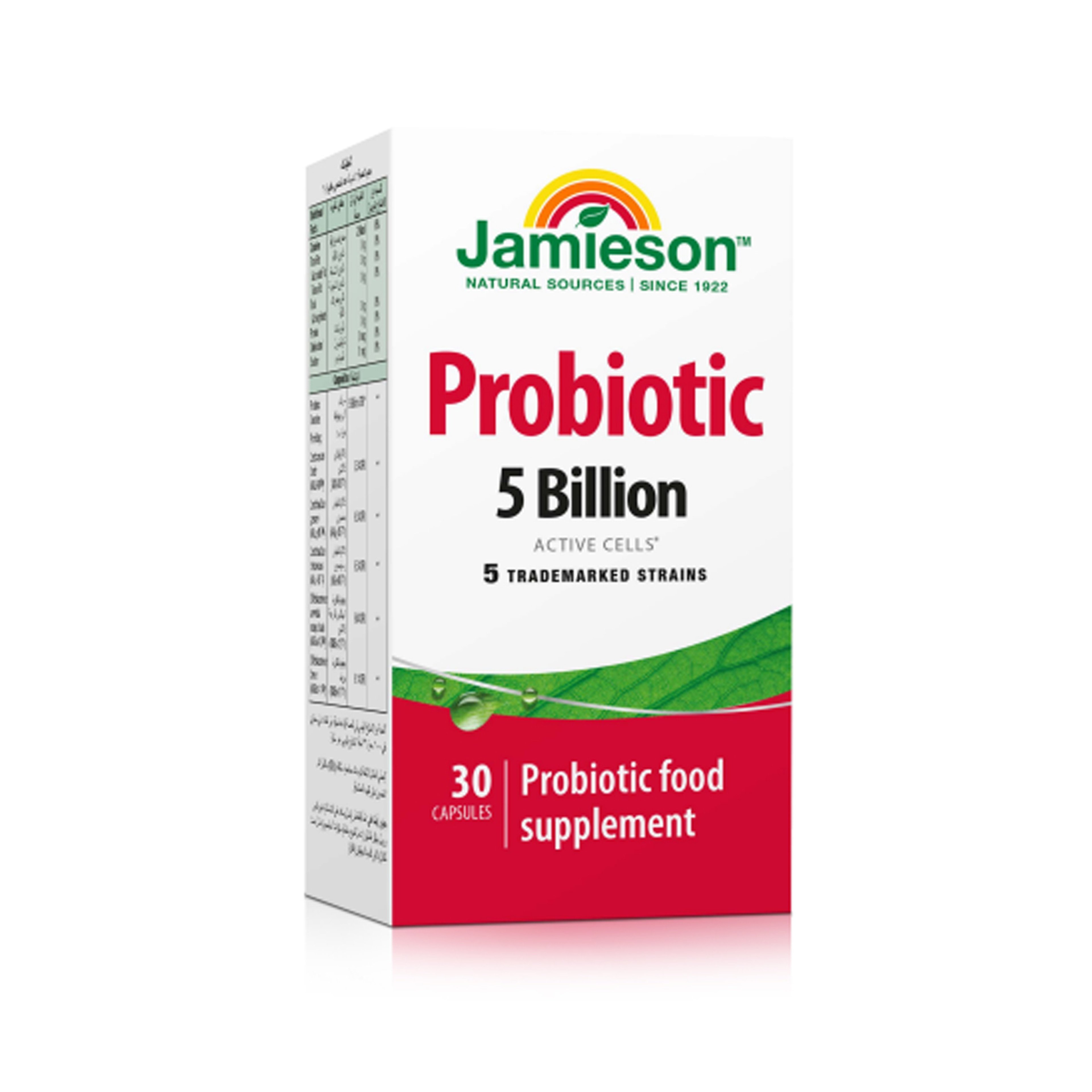 Jamieson Probiotic 5B, 30 Capsules