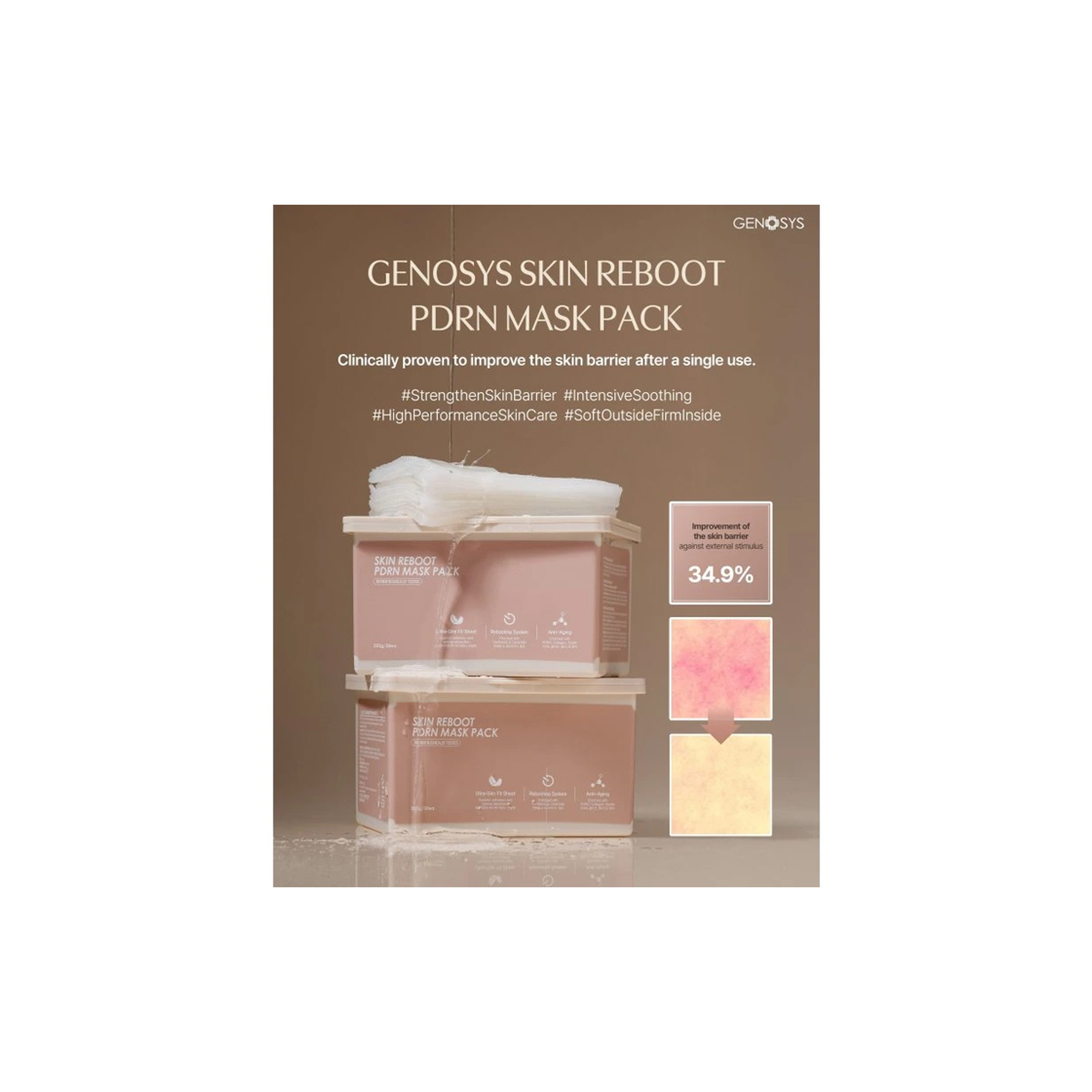 Genosys Skin Reboot Pdrn Mask Pack