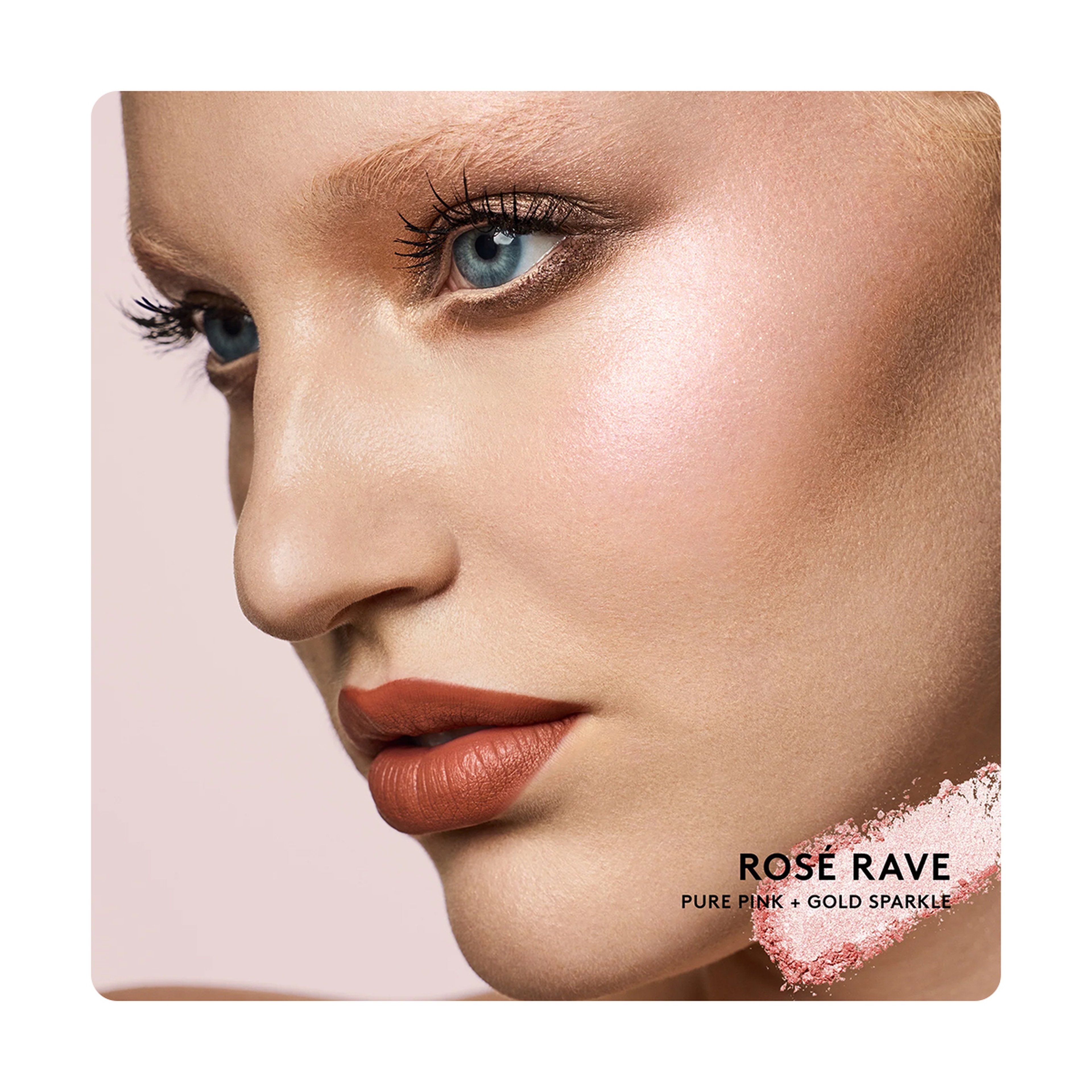 فينتي بيوتي دايموند بومب هايلايتر روز ريف