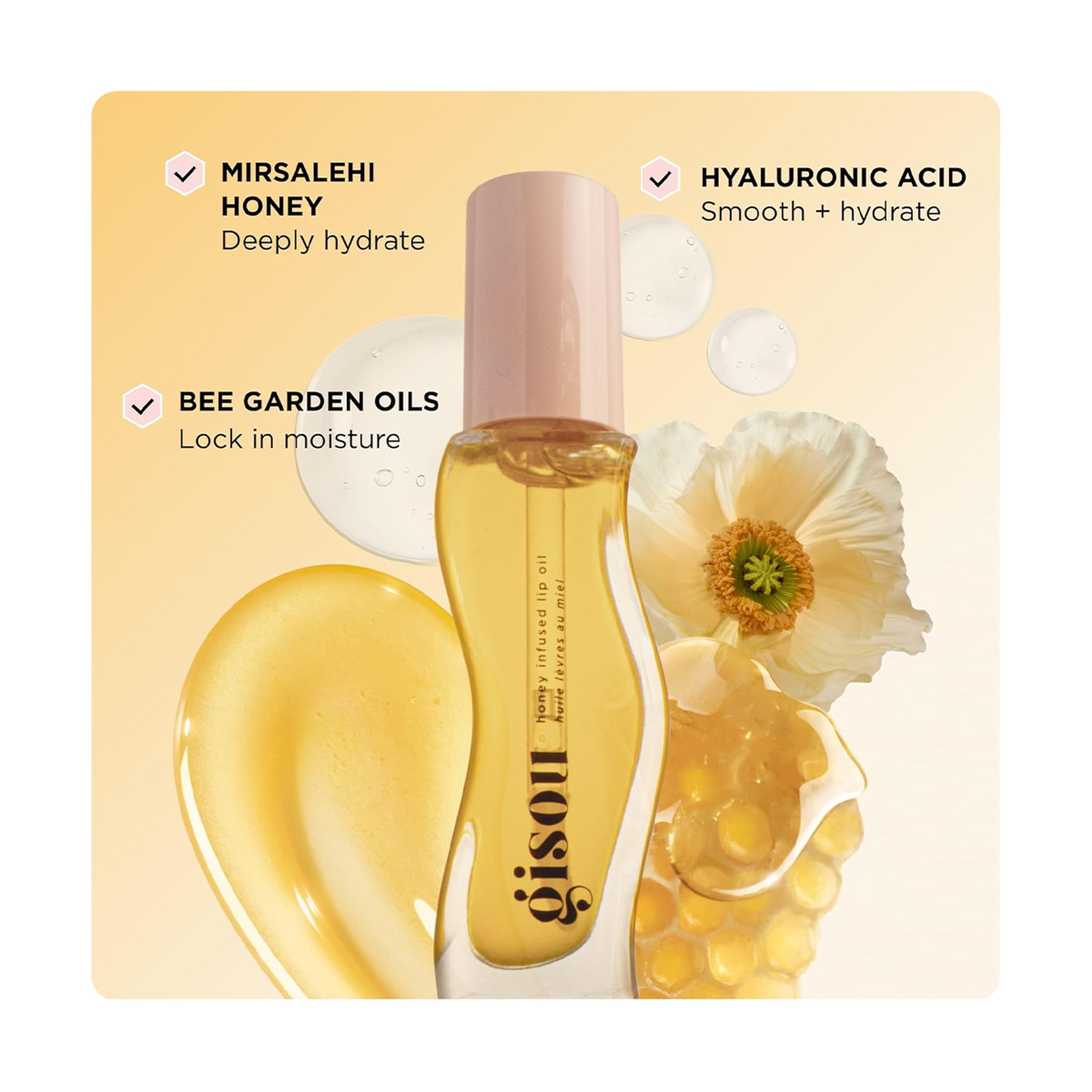 Gisou Lip Moisturizing Oil