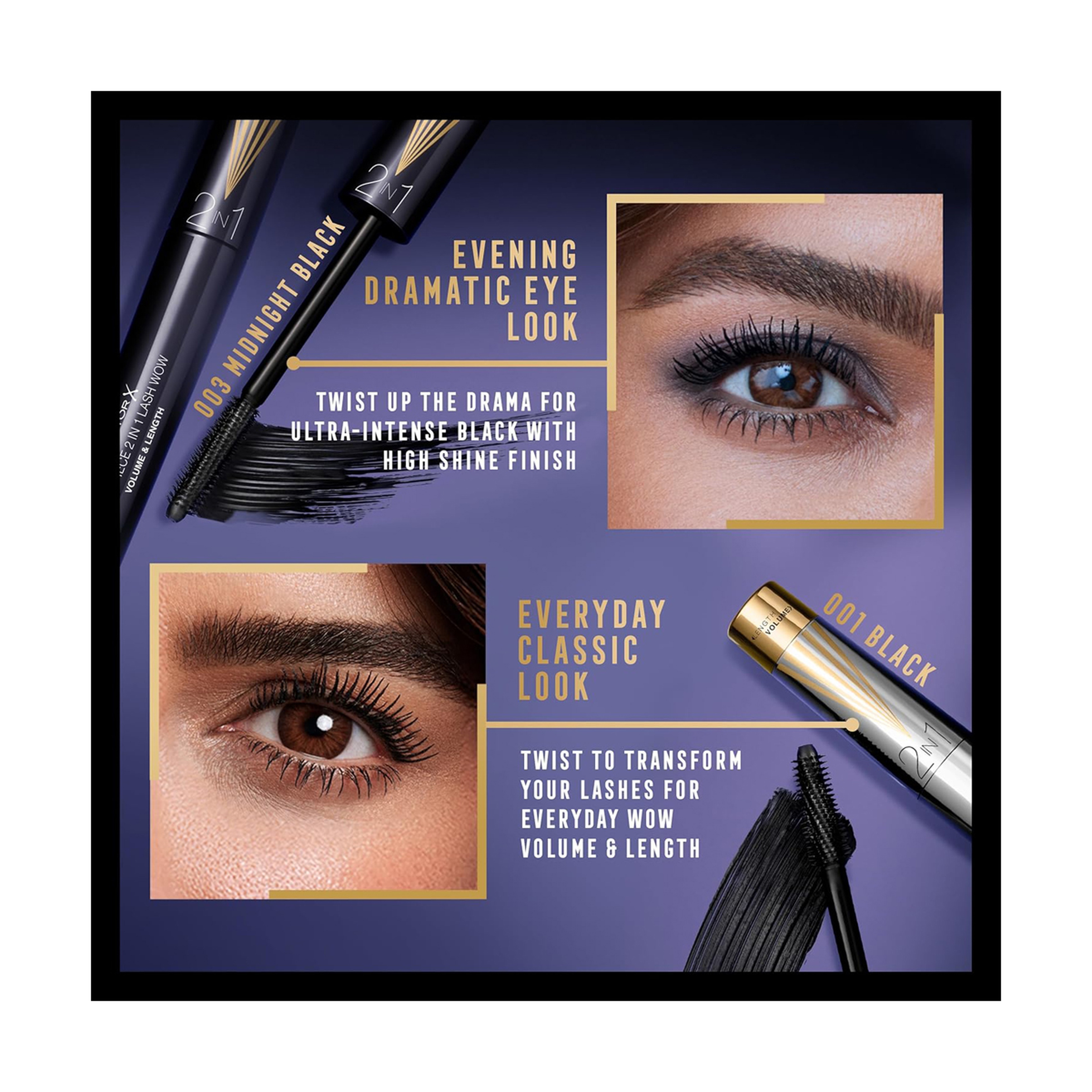 Max Factor Masterpiece 2 In 1 Lash Wow Mascara
