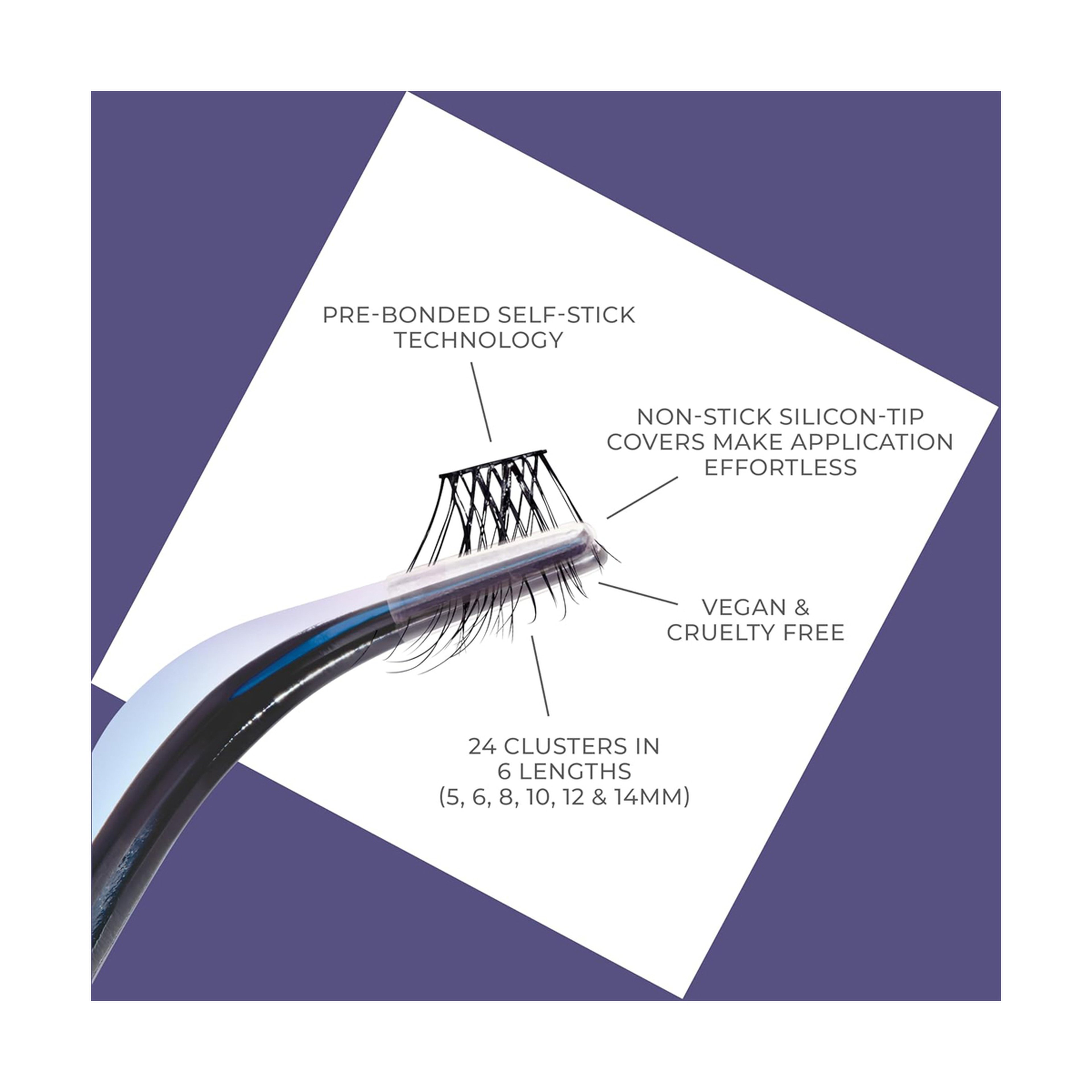 كيس إمبريس فالسيز رموش لاصقة ذاتية طويلة الثبات – ديمي ويسبي
