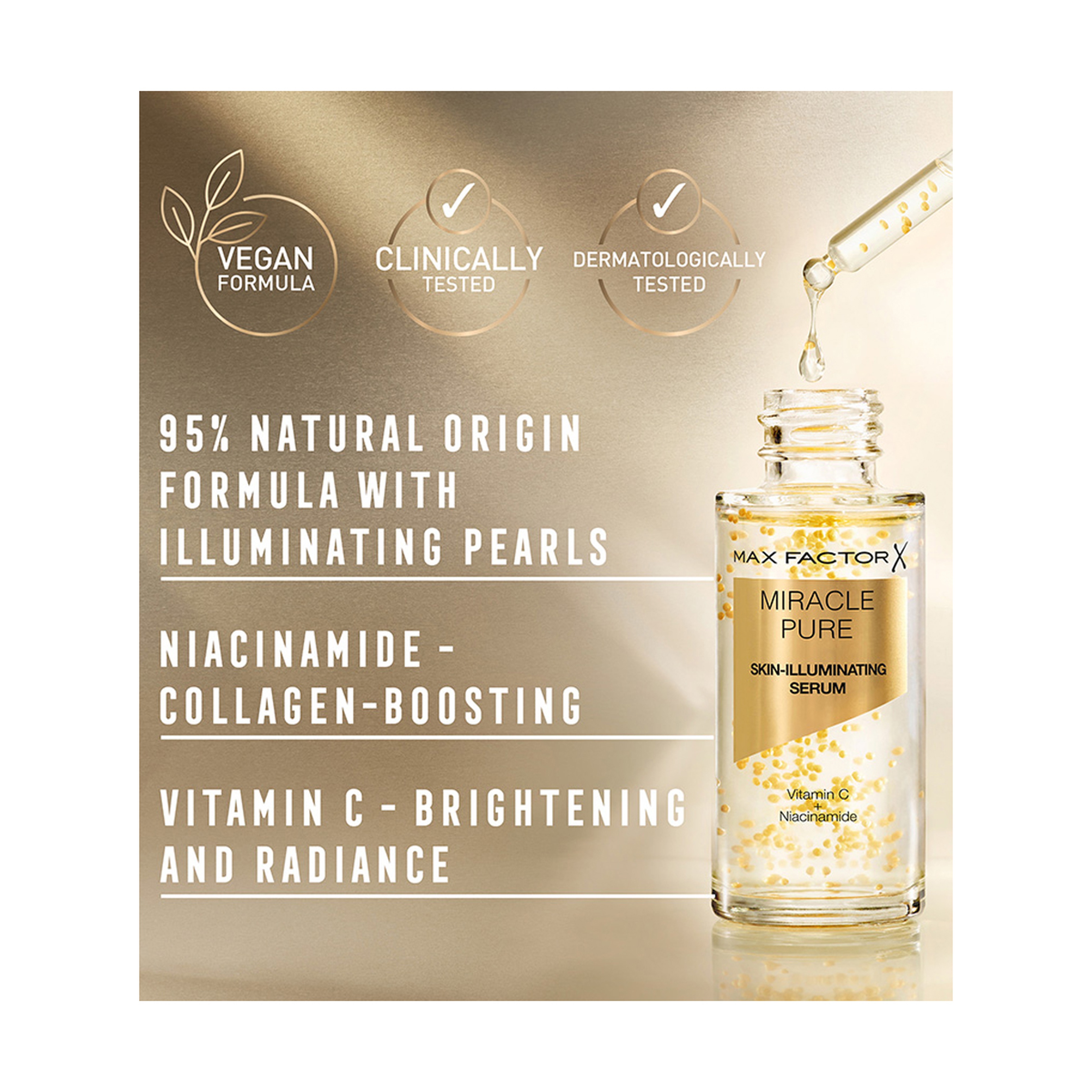 ماكس فاكتور ميركل بيور سيروم إضاءة البشرة – 30 مل