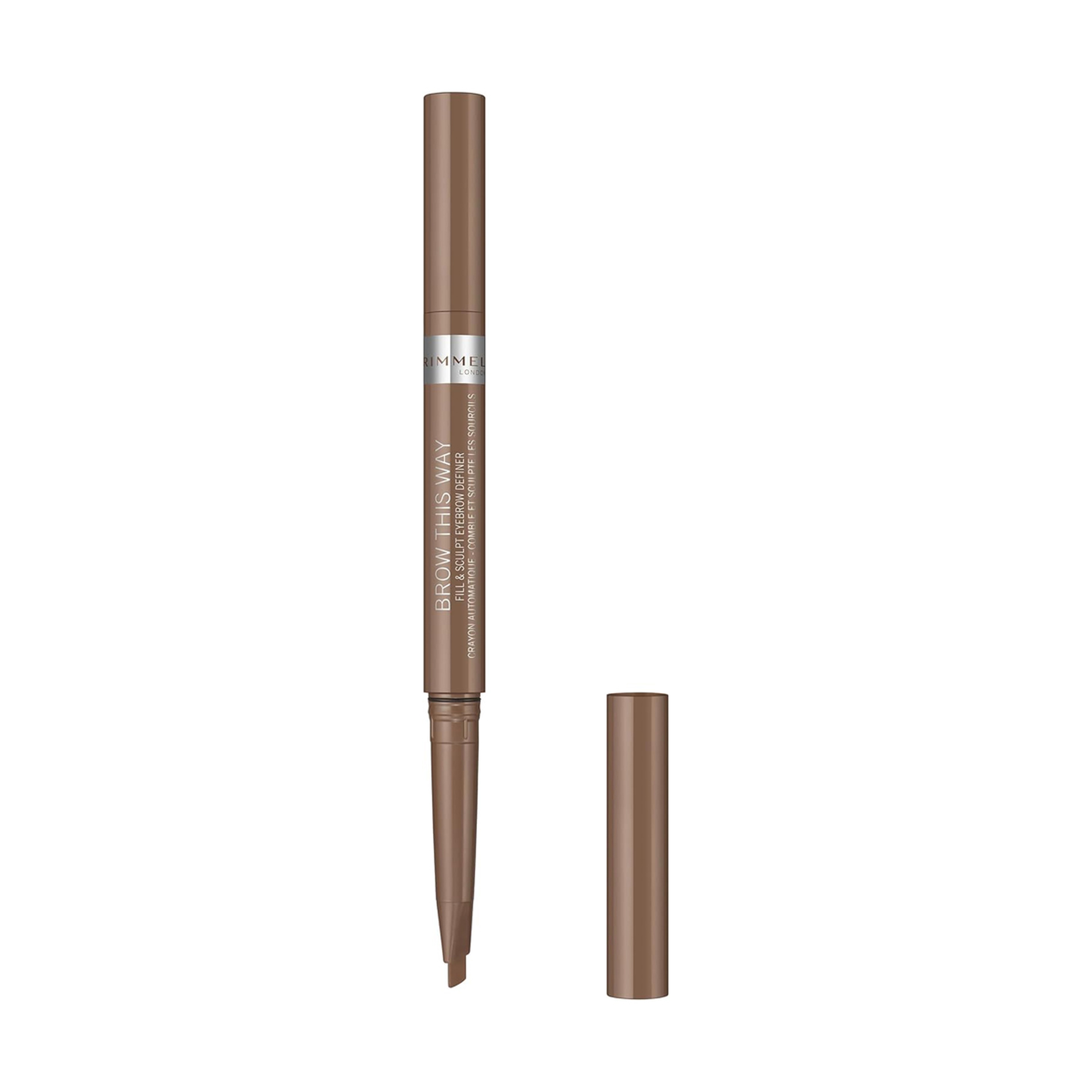 Rimmel London, Brow This Way Fill & Sculpt Eyebrow Definer - Blonde