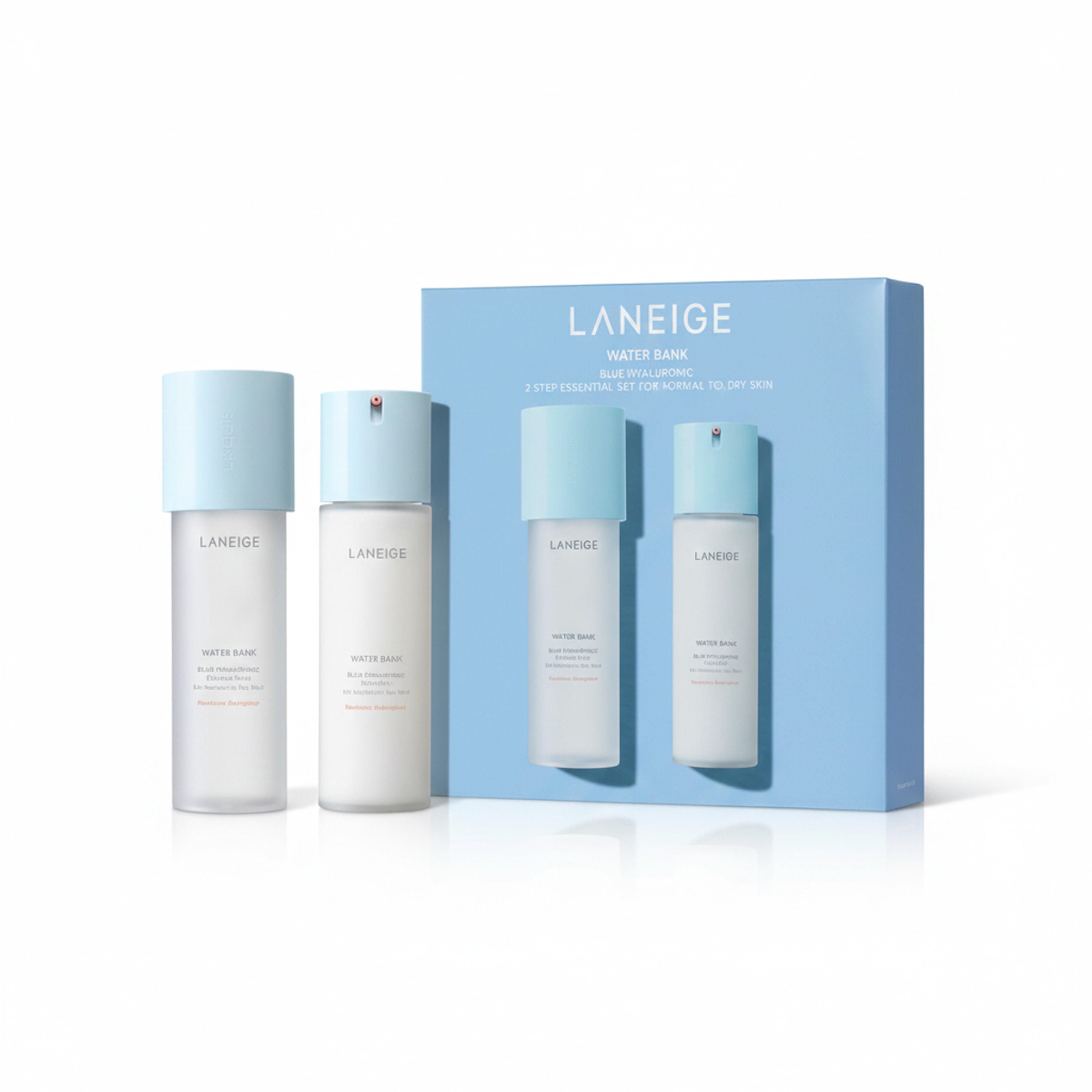 Laneige Waterbank Blue Ha Basic 2P Set (From Normal To Dry Skin)