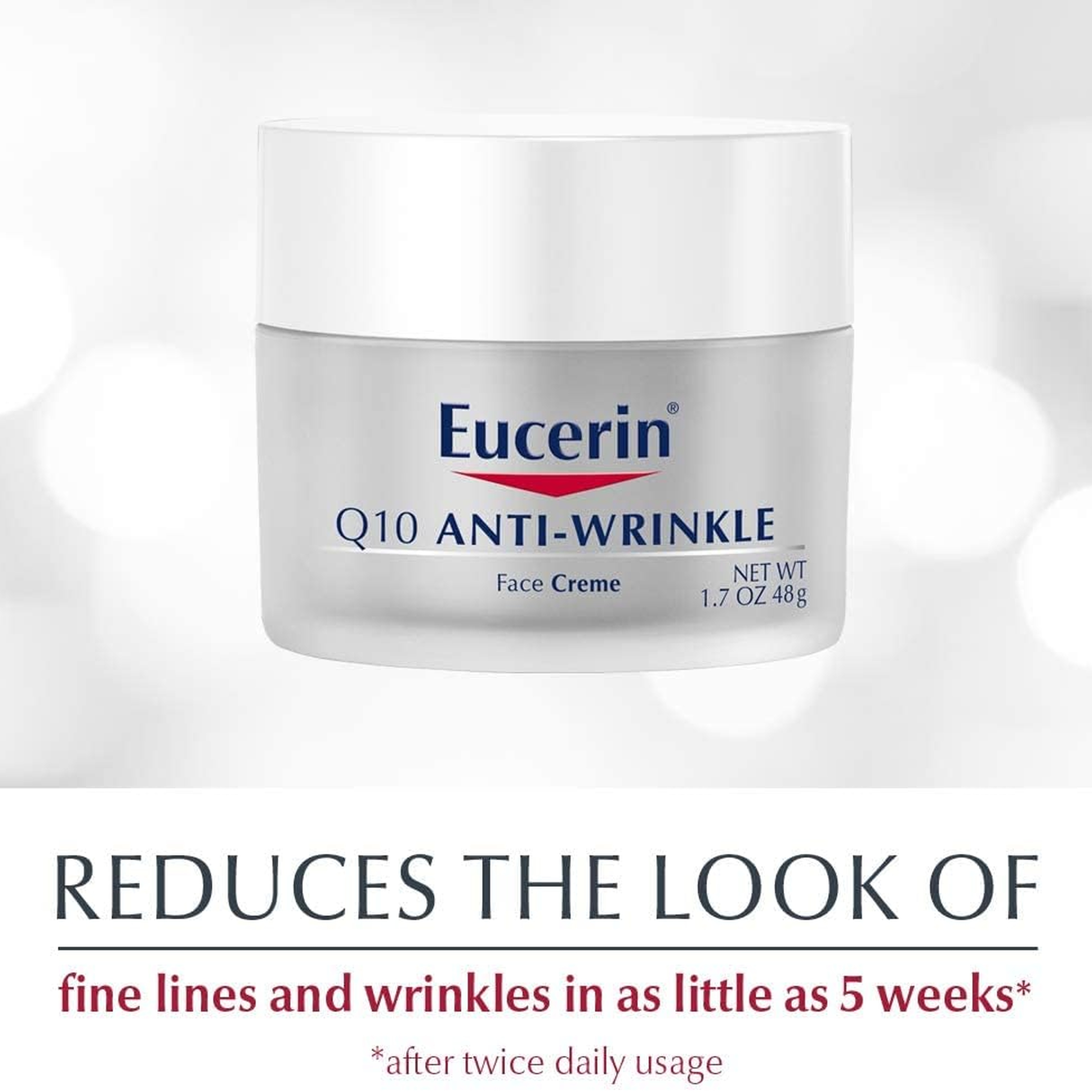 يوسرين كريم الوجه Q10 للتجاعيد للبشره الحساسه 48جرام