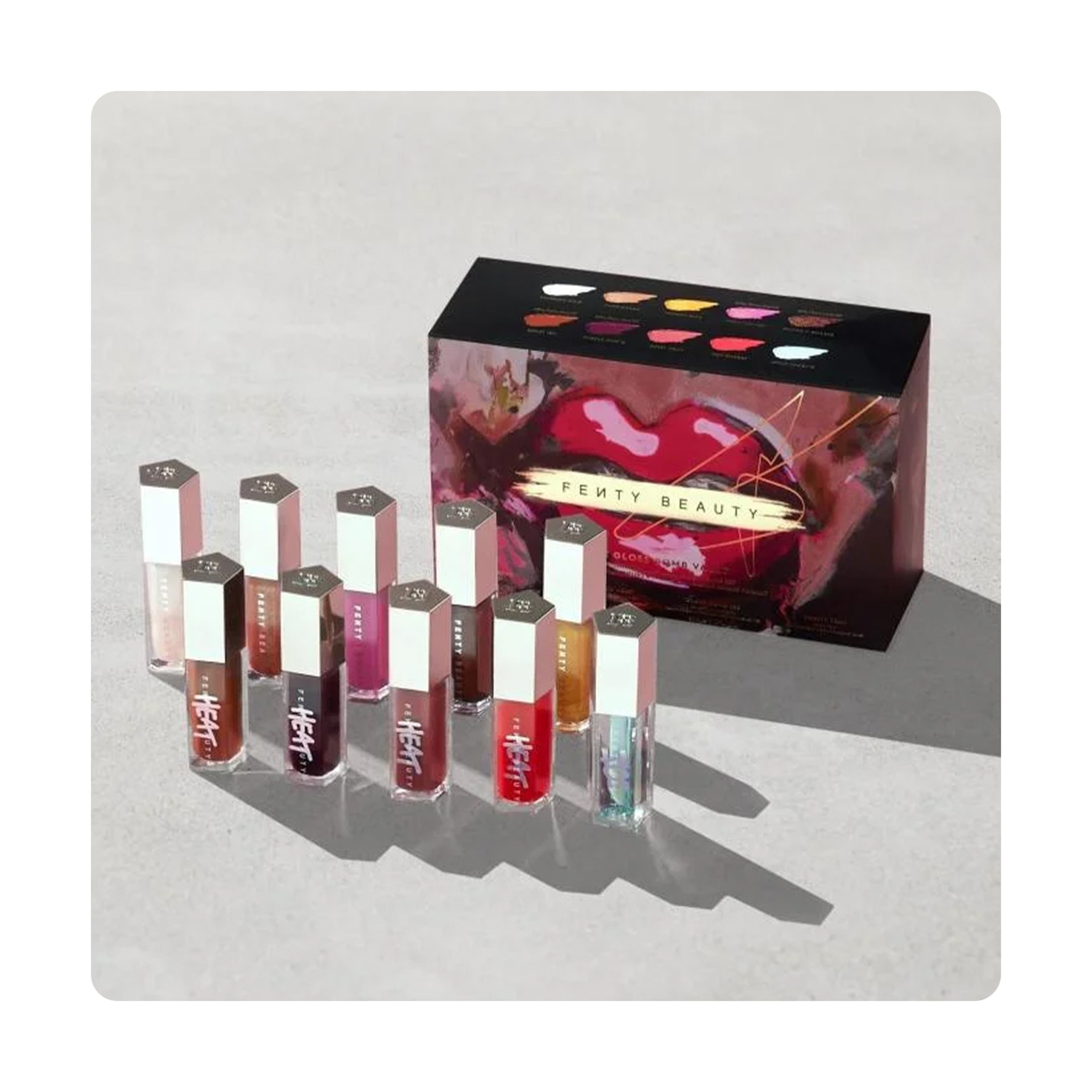 Fenty Beauty Glossy Posy Lipstick Set 10 Pieces