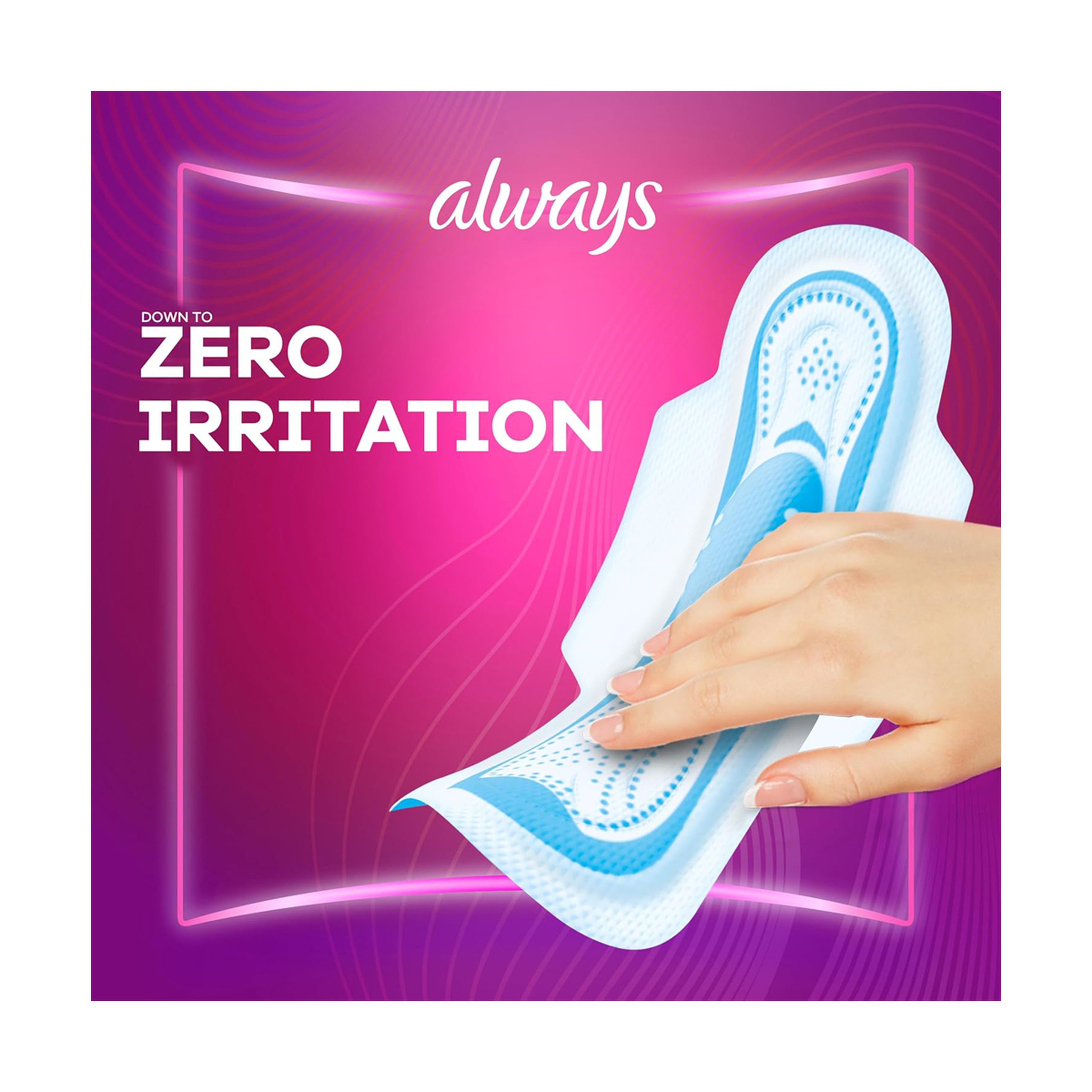 Always Pads Ultra Slim All In One Curvewear Normal With Wings - 26 Sanitary Pads