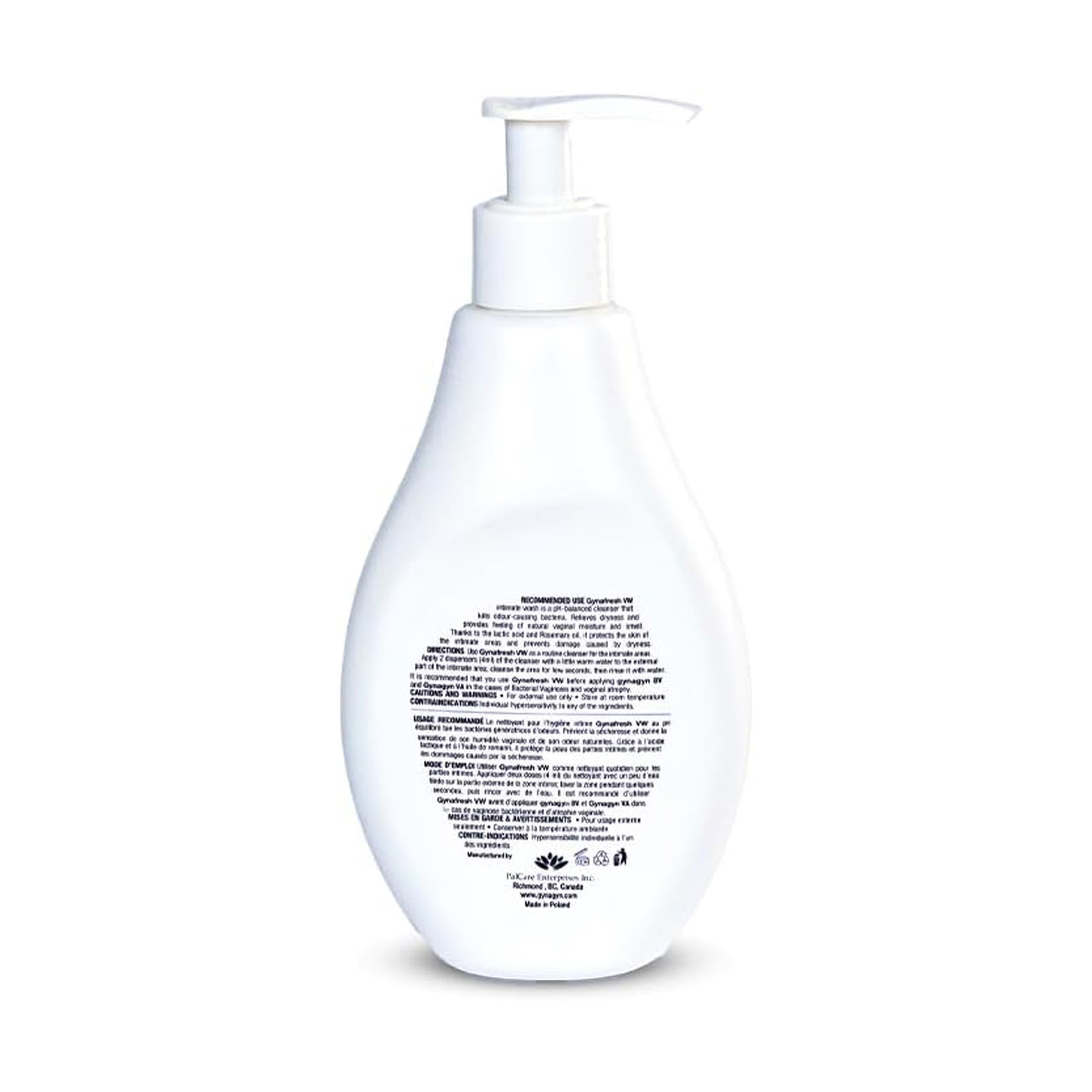 Gynafresh Vw Intimate Wash 240 Ml