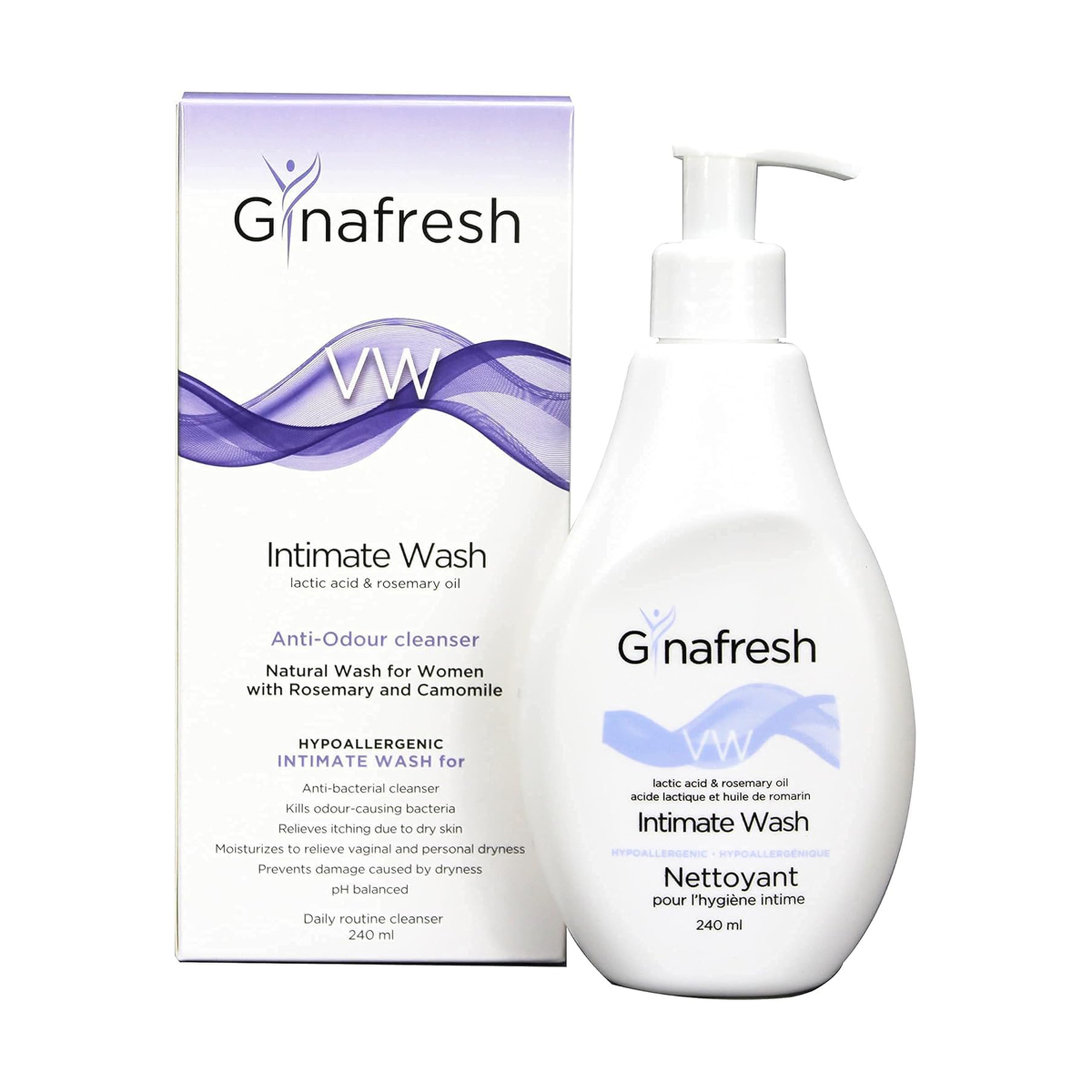 Gynafresh Vw Intimate Wash 240 Ml