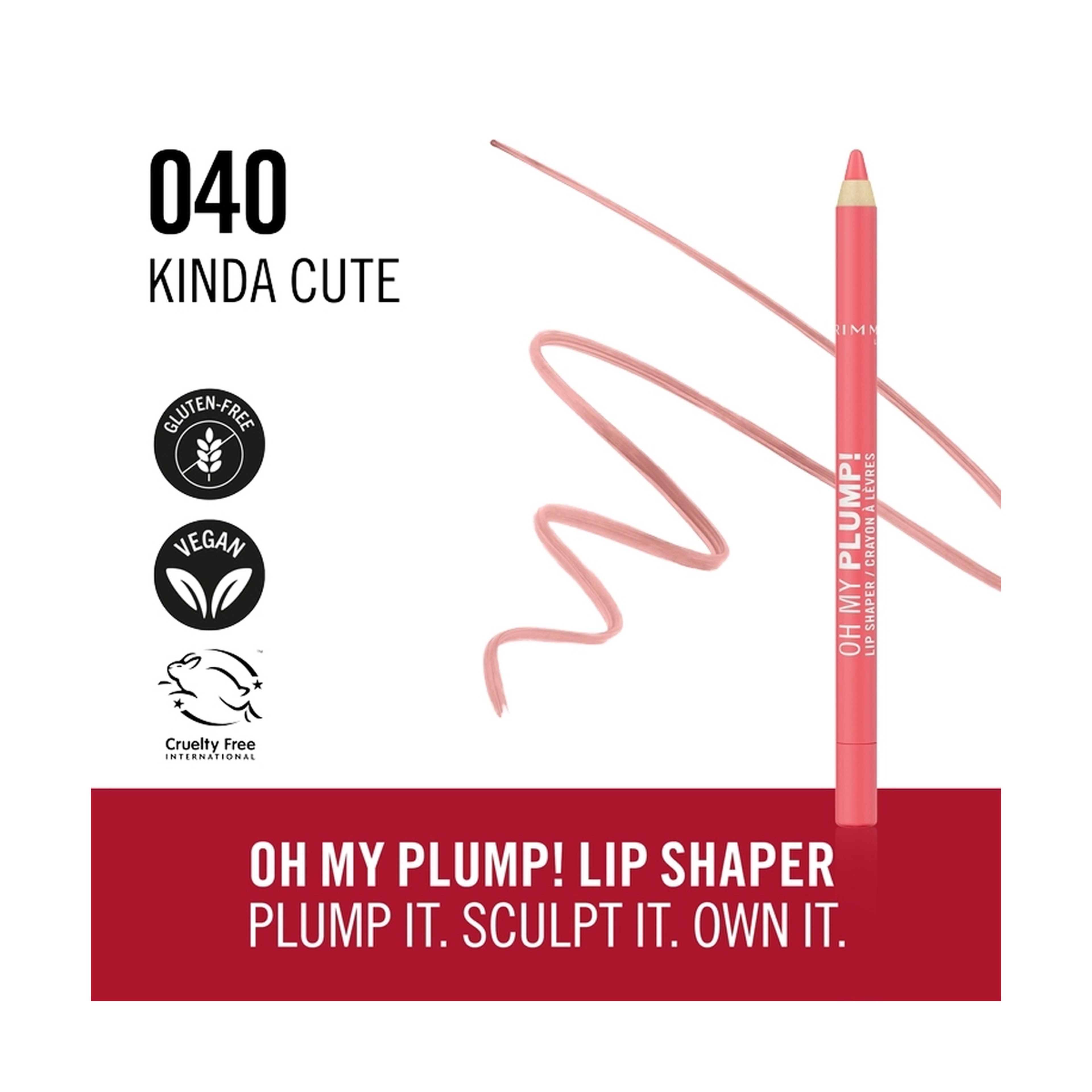 Rimmel Oh My Plump! Lip Shaper Lip Liner