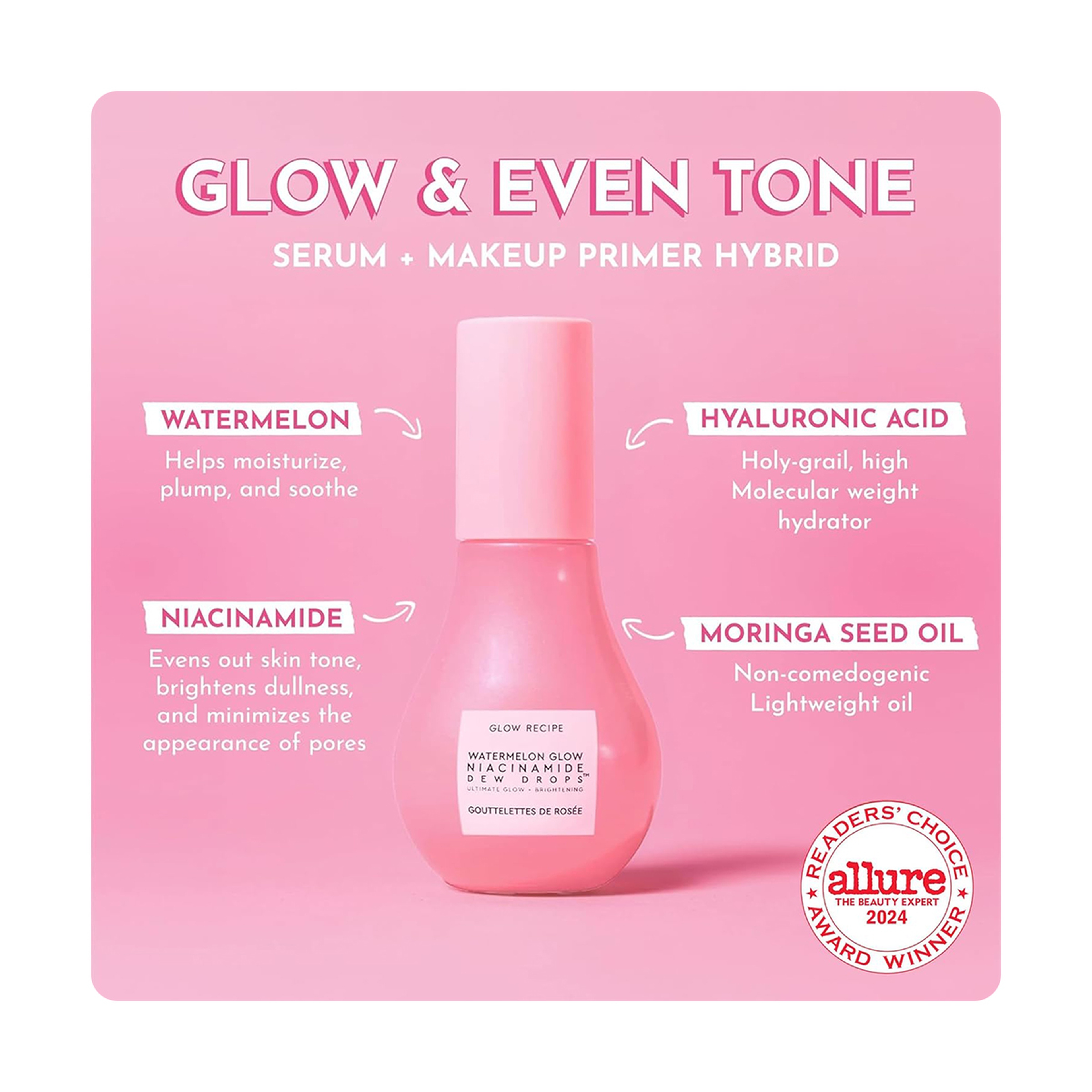 Glow Recipe Watermelon Niacin Drops 40Ml