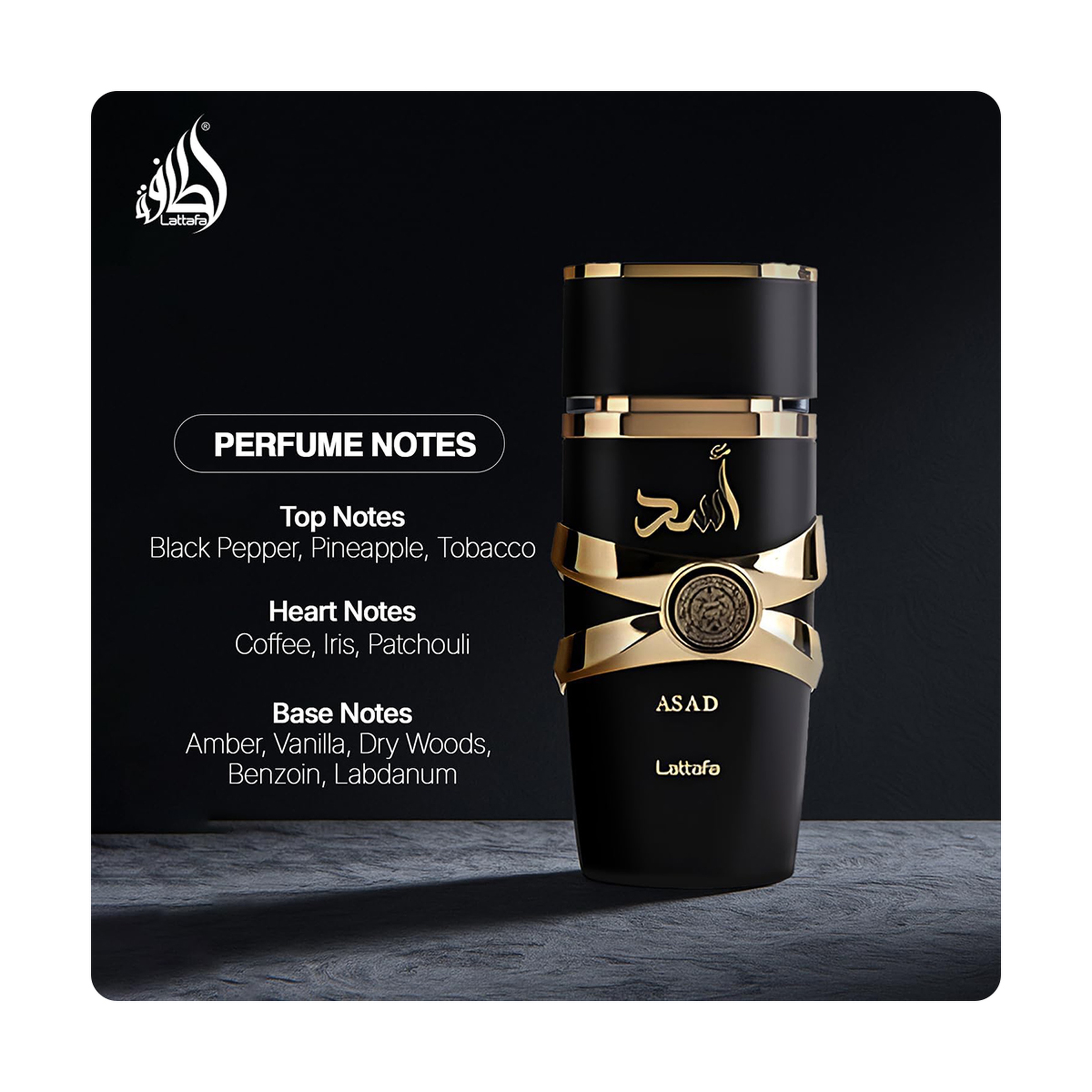 لطافة أسد عطر للرجال100مل