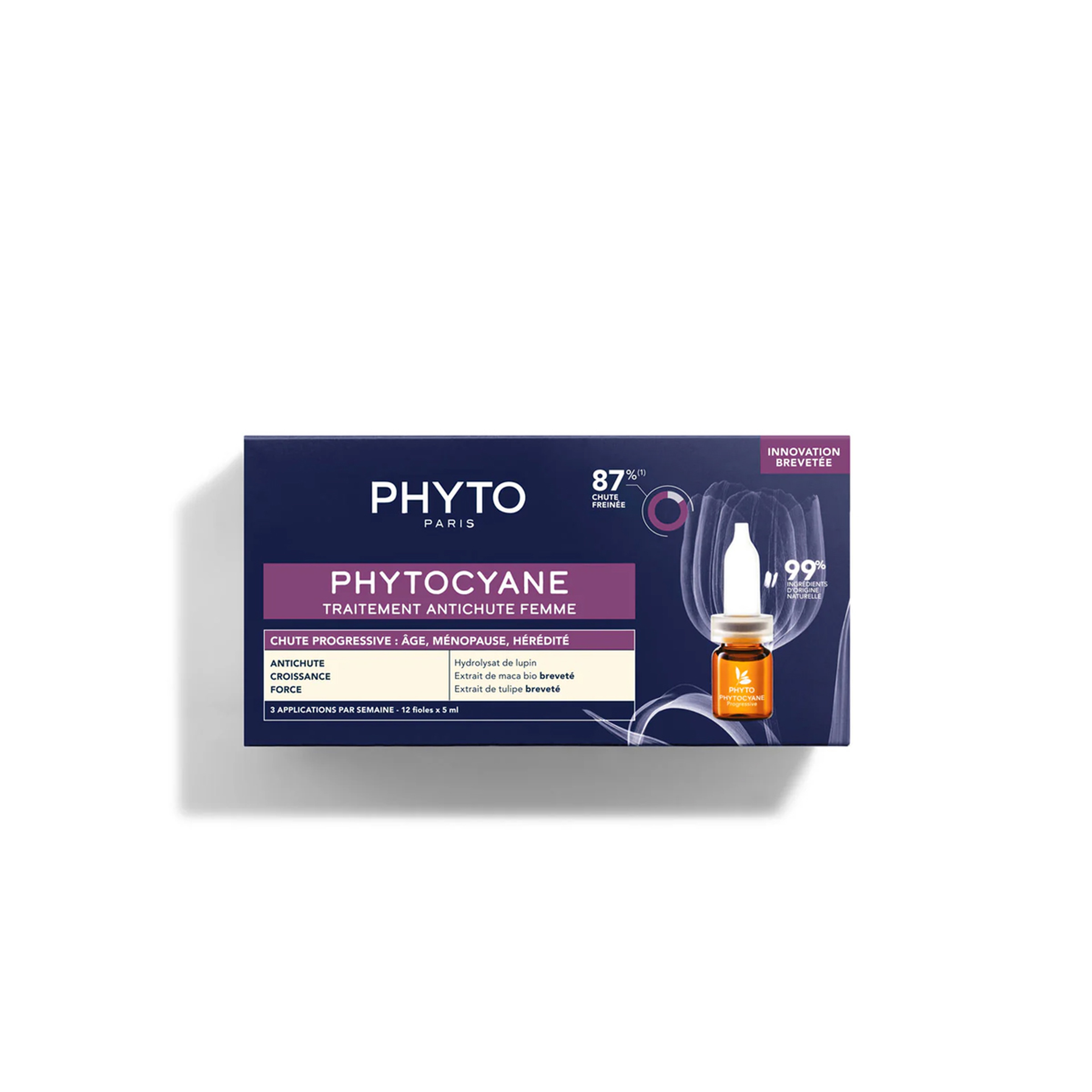 Phyto Phytocyane Anti-Hair Loss Treatment For Women, 12 Ampx 3.5Ml
