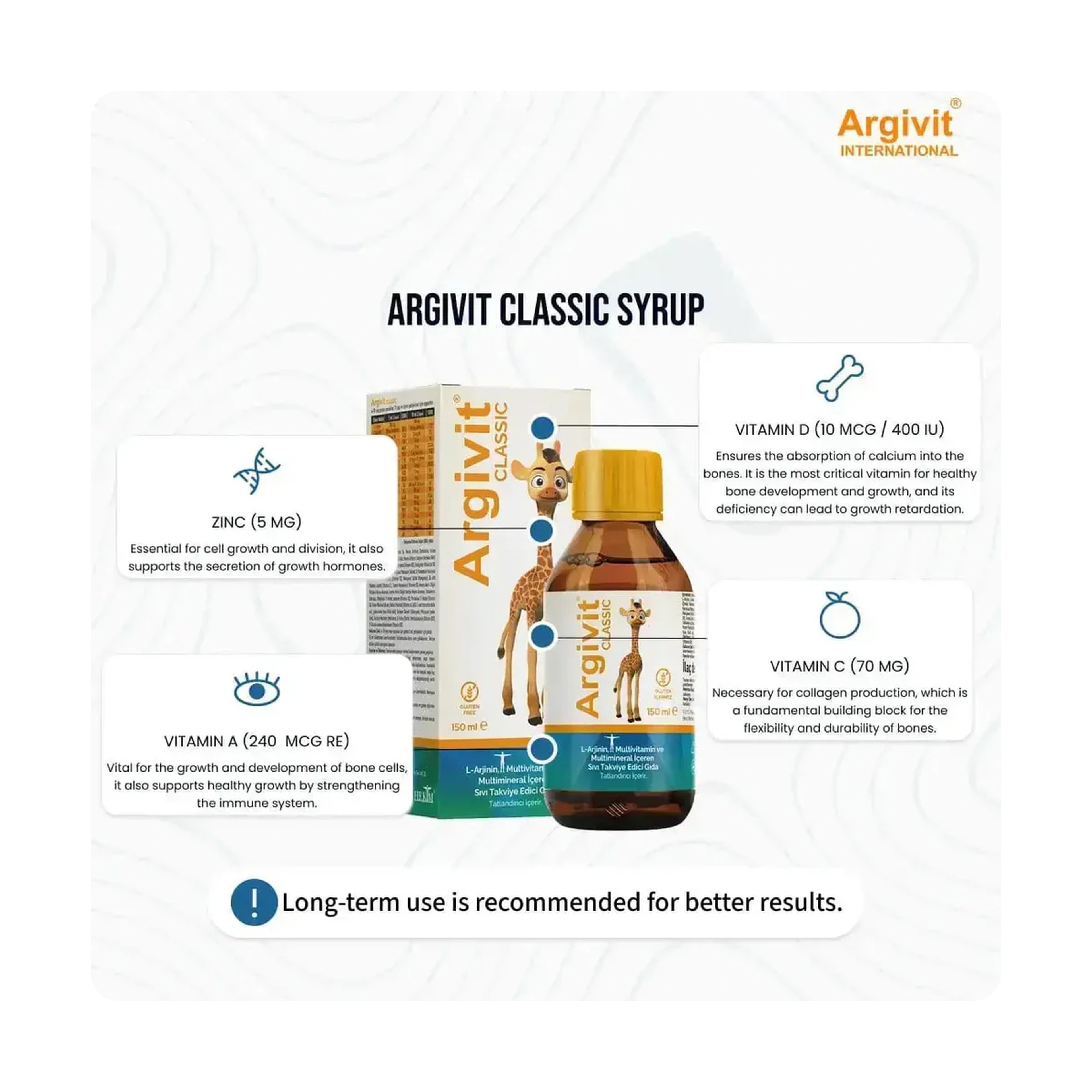 Argivit Classic Syrup 150 Ml