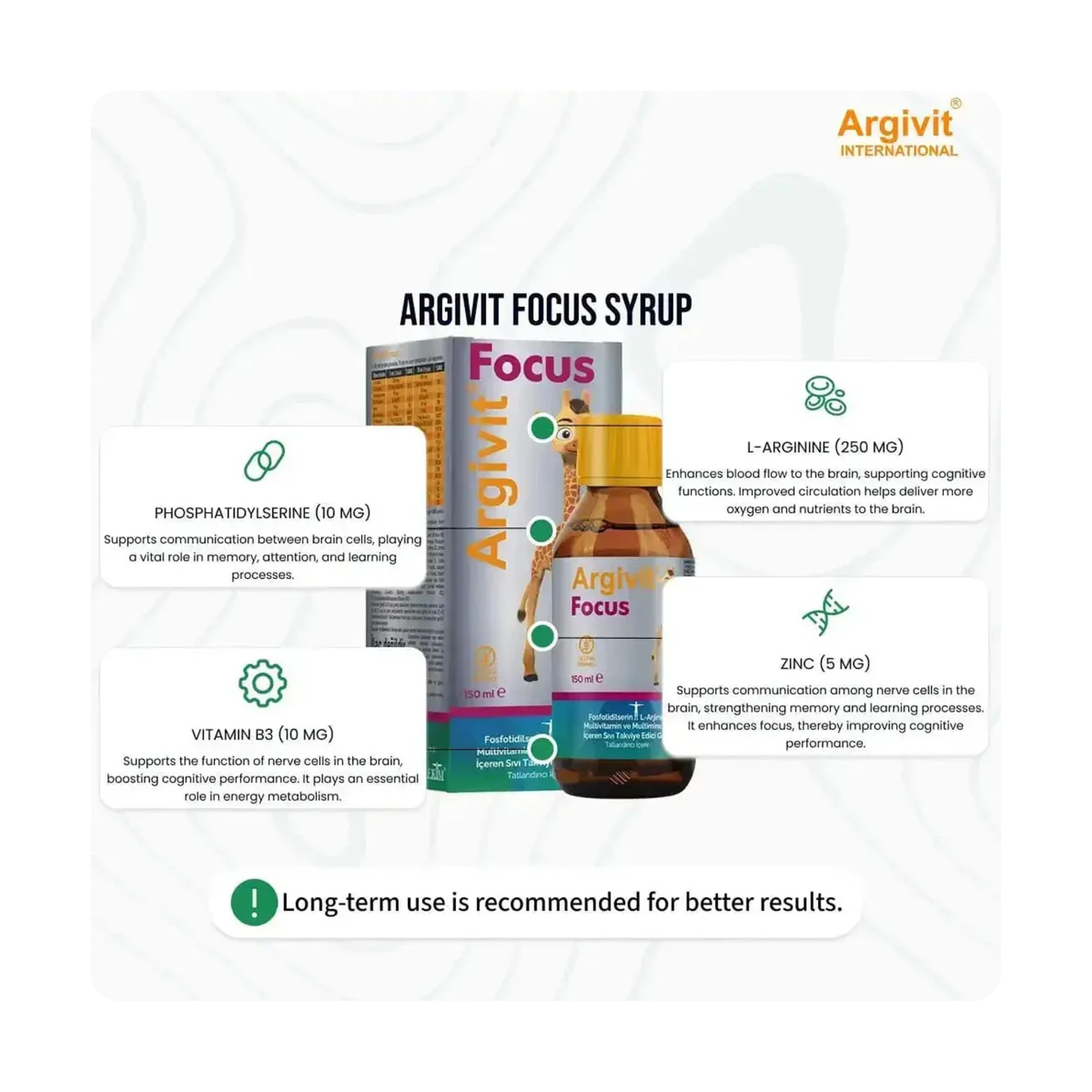 Argivit Focus Syrup