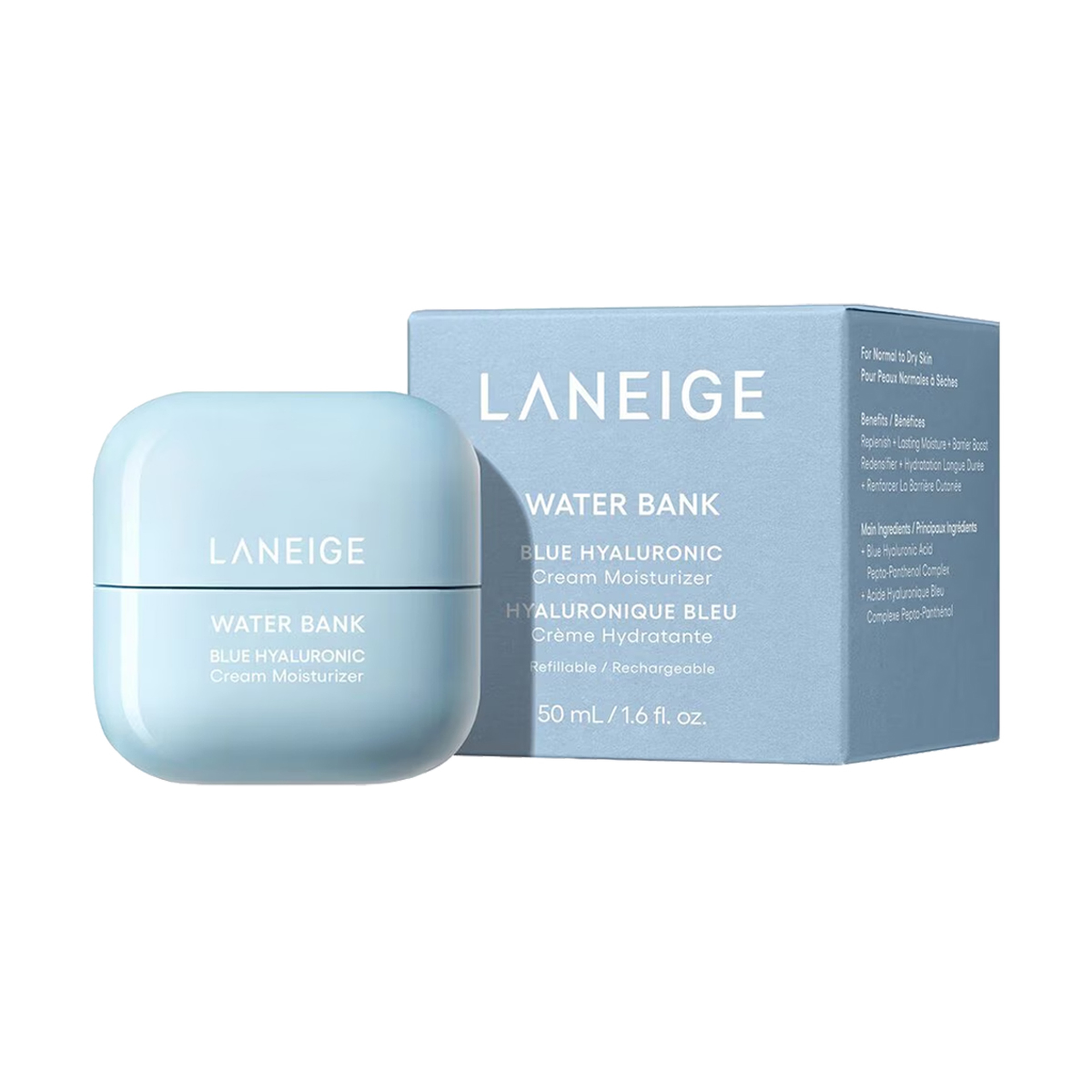 لانيج ووتر بنك بلو كريم