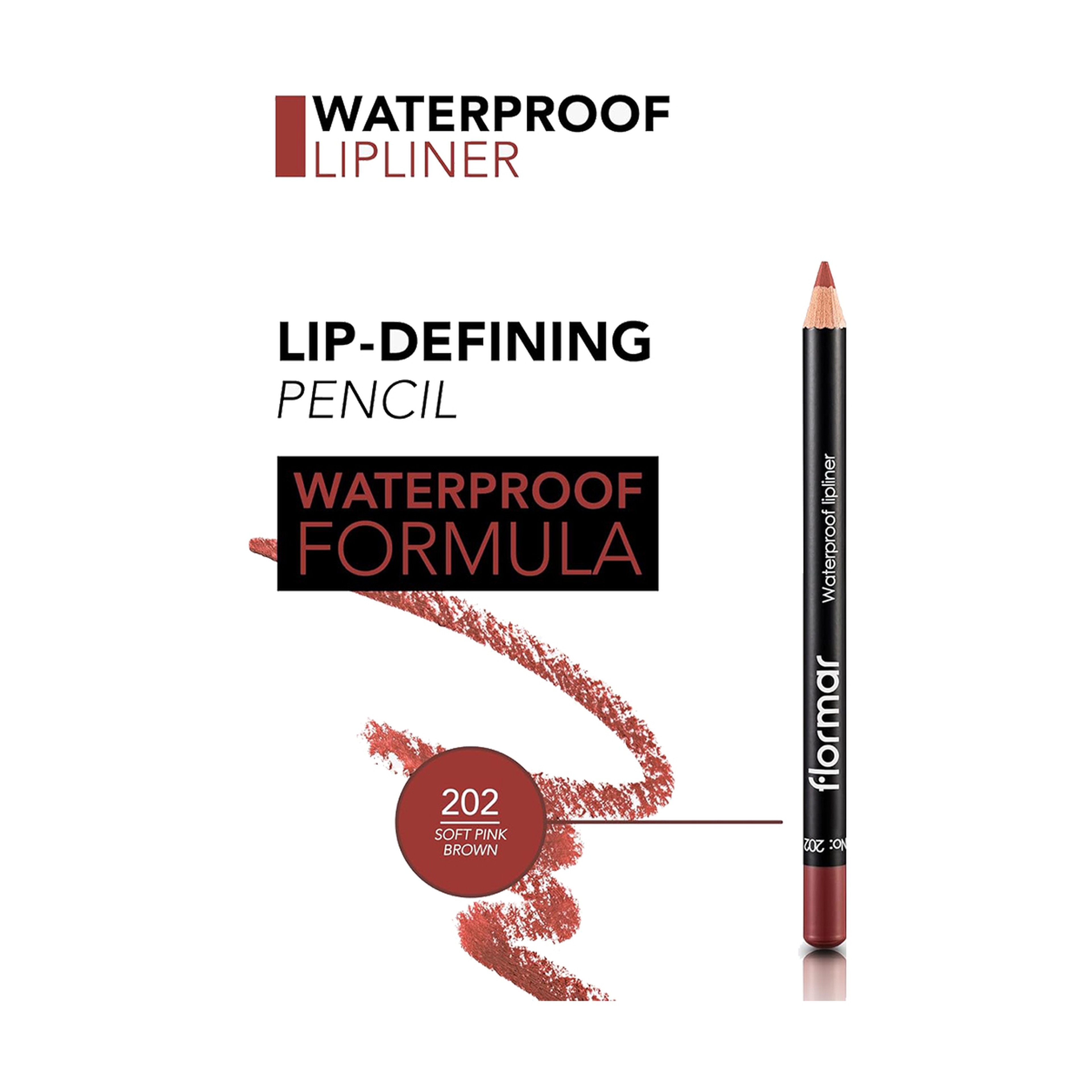 فلورمار قلم تحديد شفاه مقاوم للماء