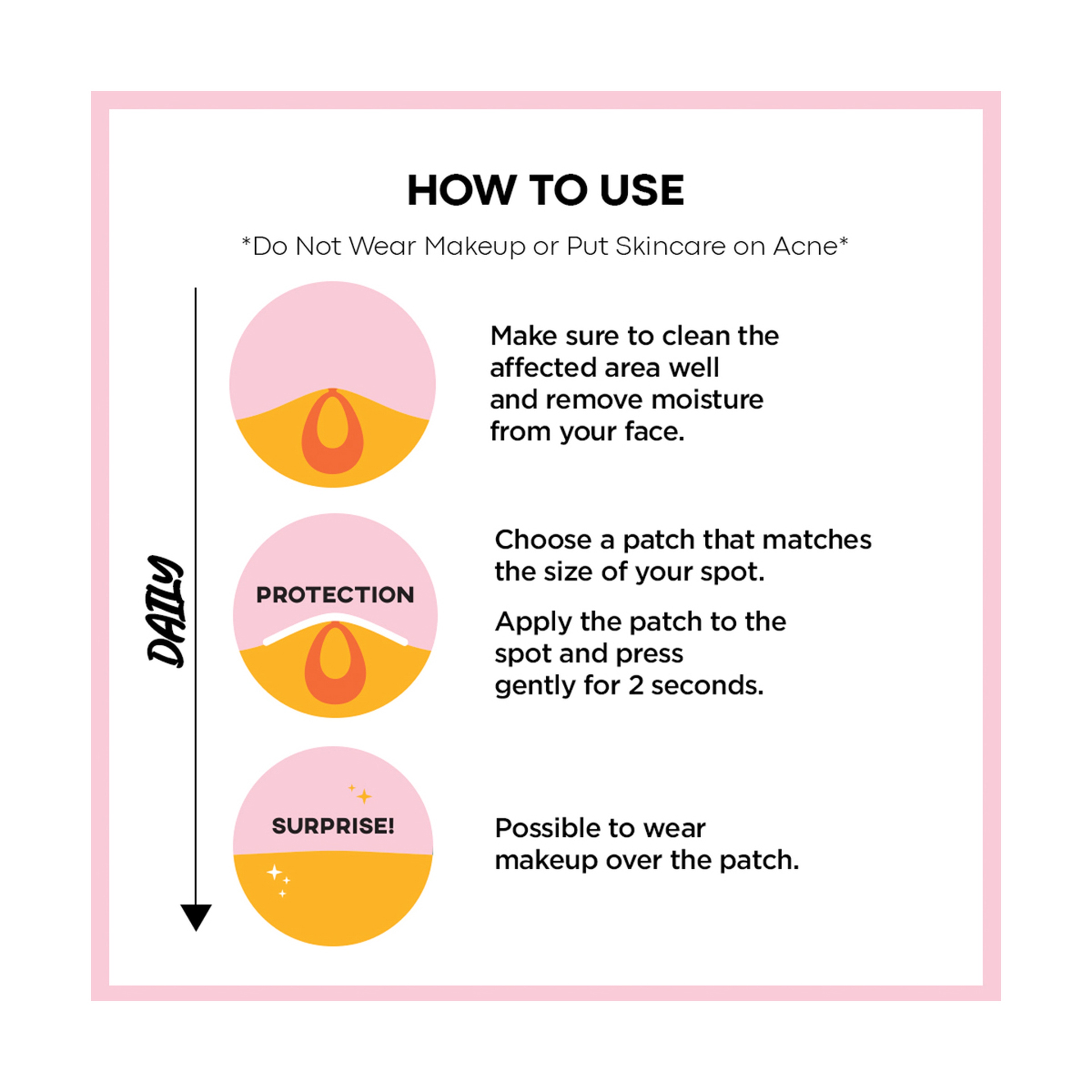 نولاهور رقعة حب الشباب، شفافه