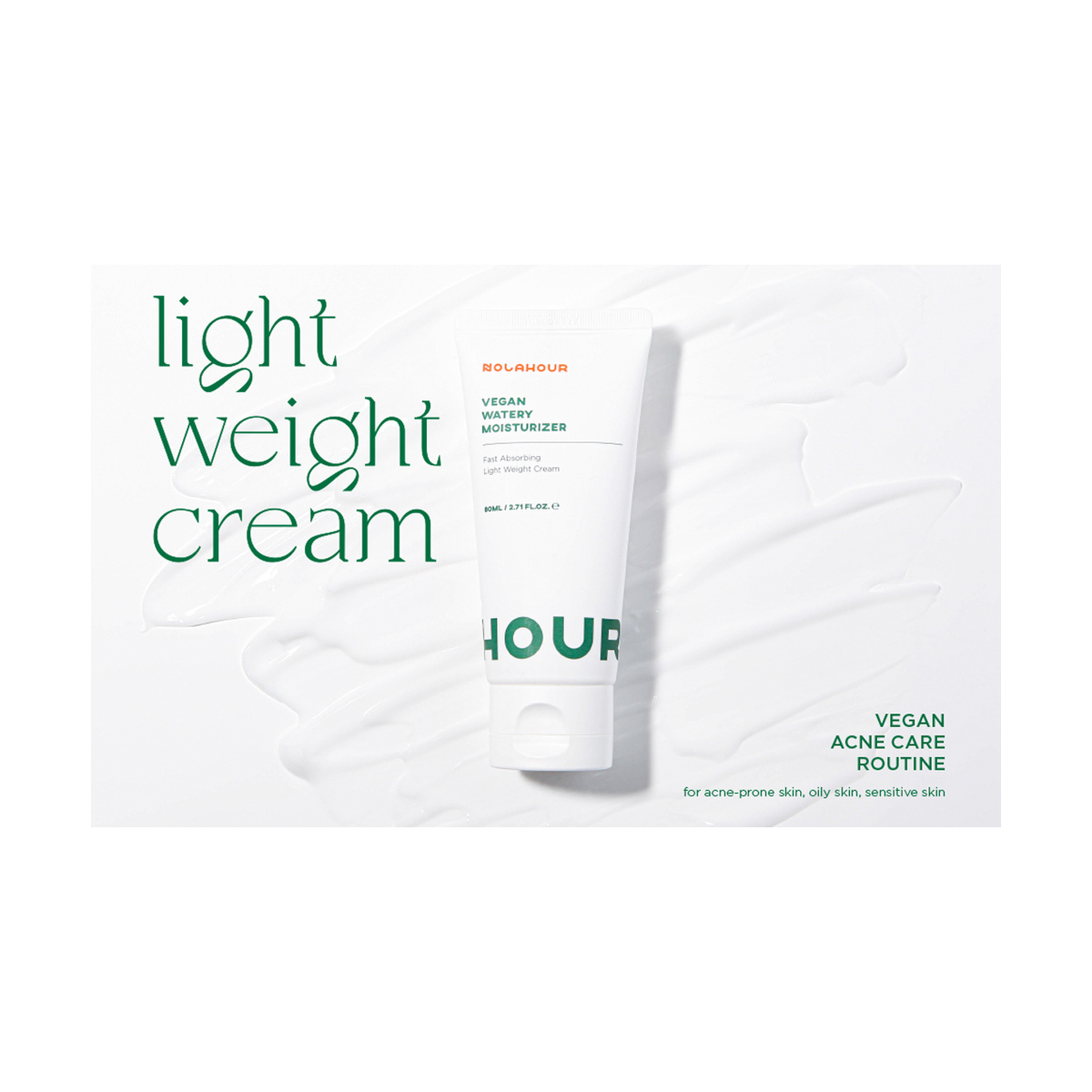 نولاهور العناية بالبشرة، مرطب مائي