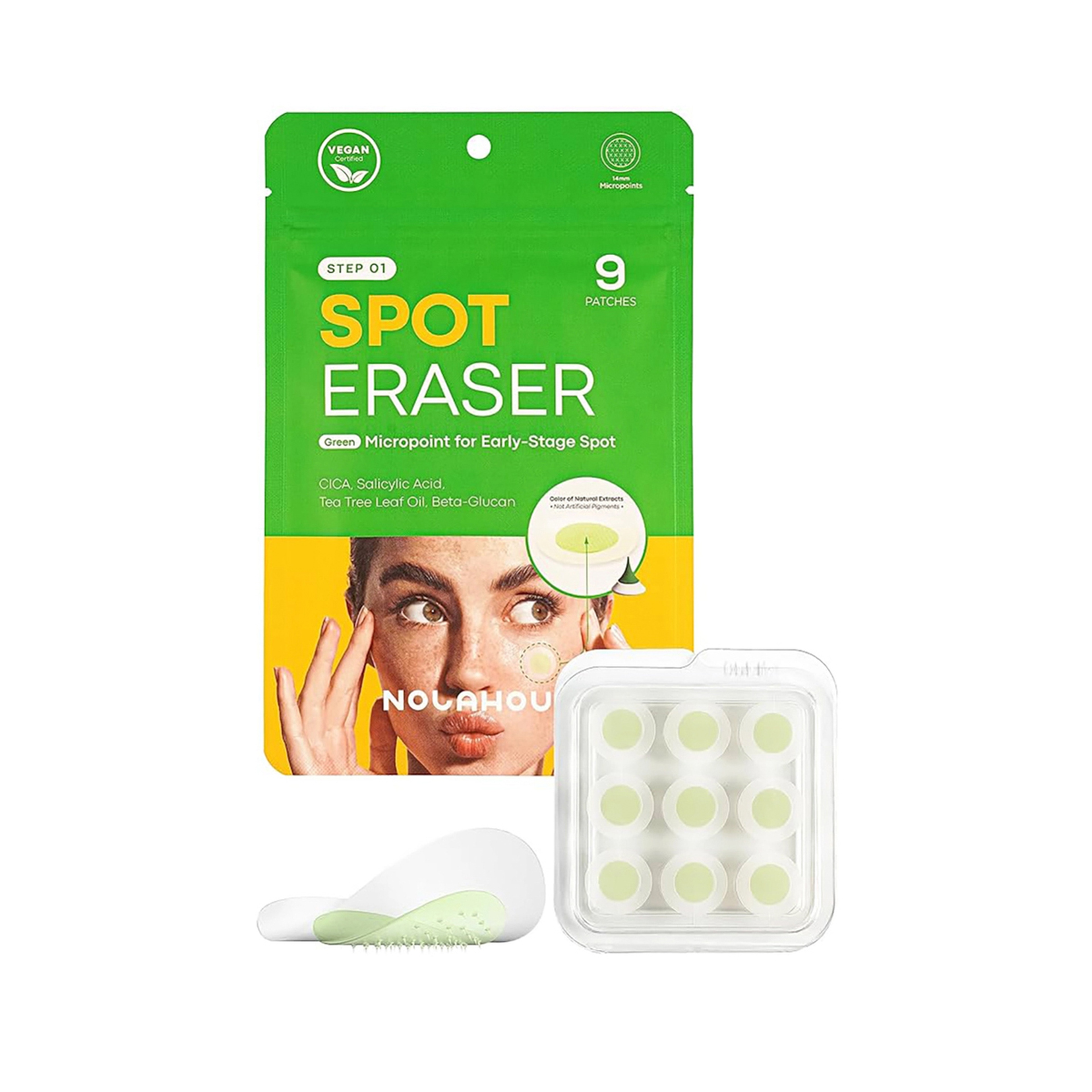 نولاهور رقعة حب الشباب مزيل بقع خضراء