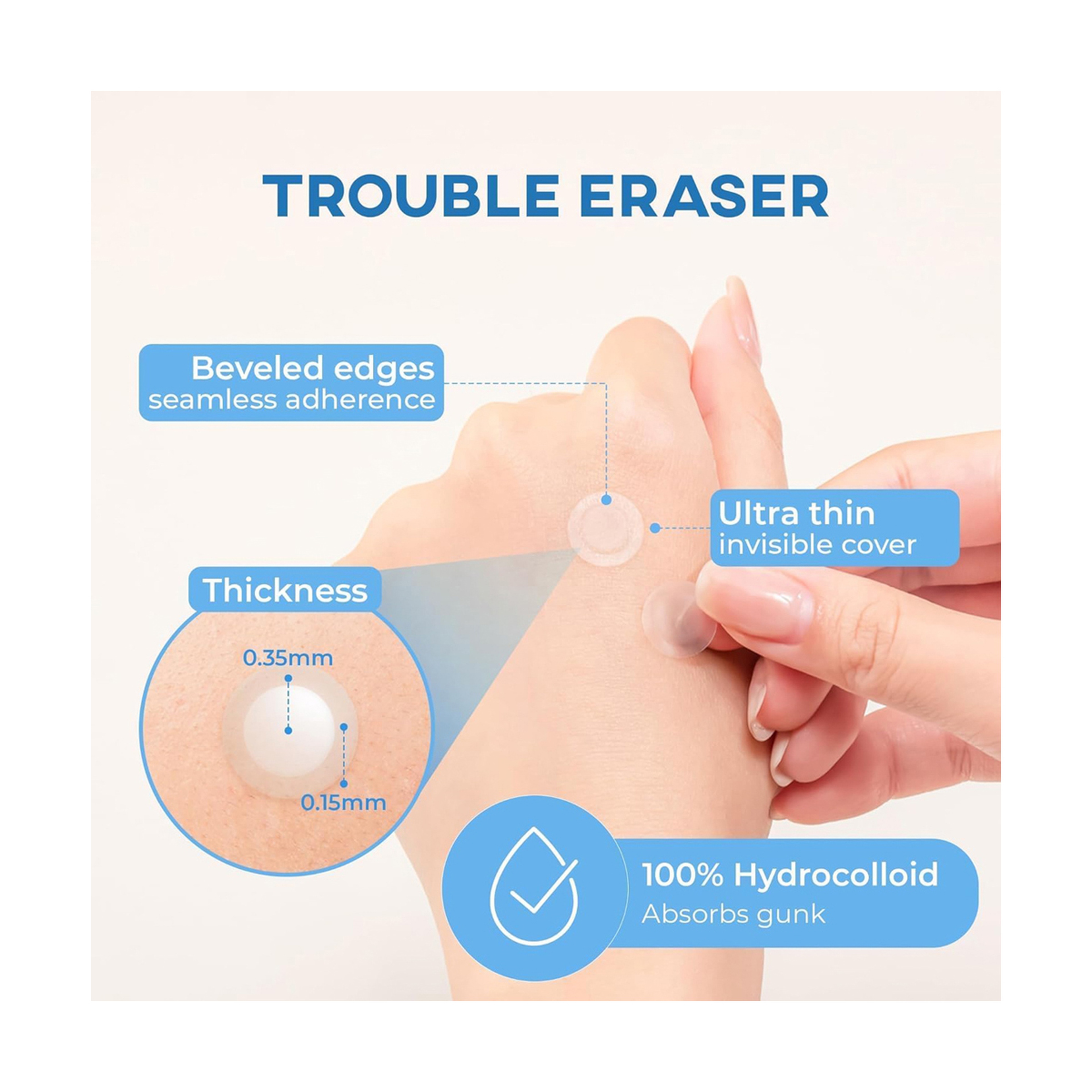 نولاهور رقعة حب الشباب مزيل بقع زرقاء