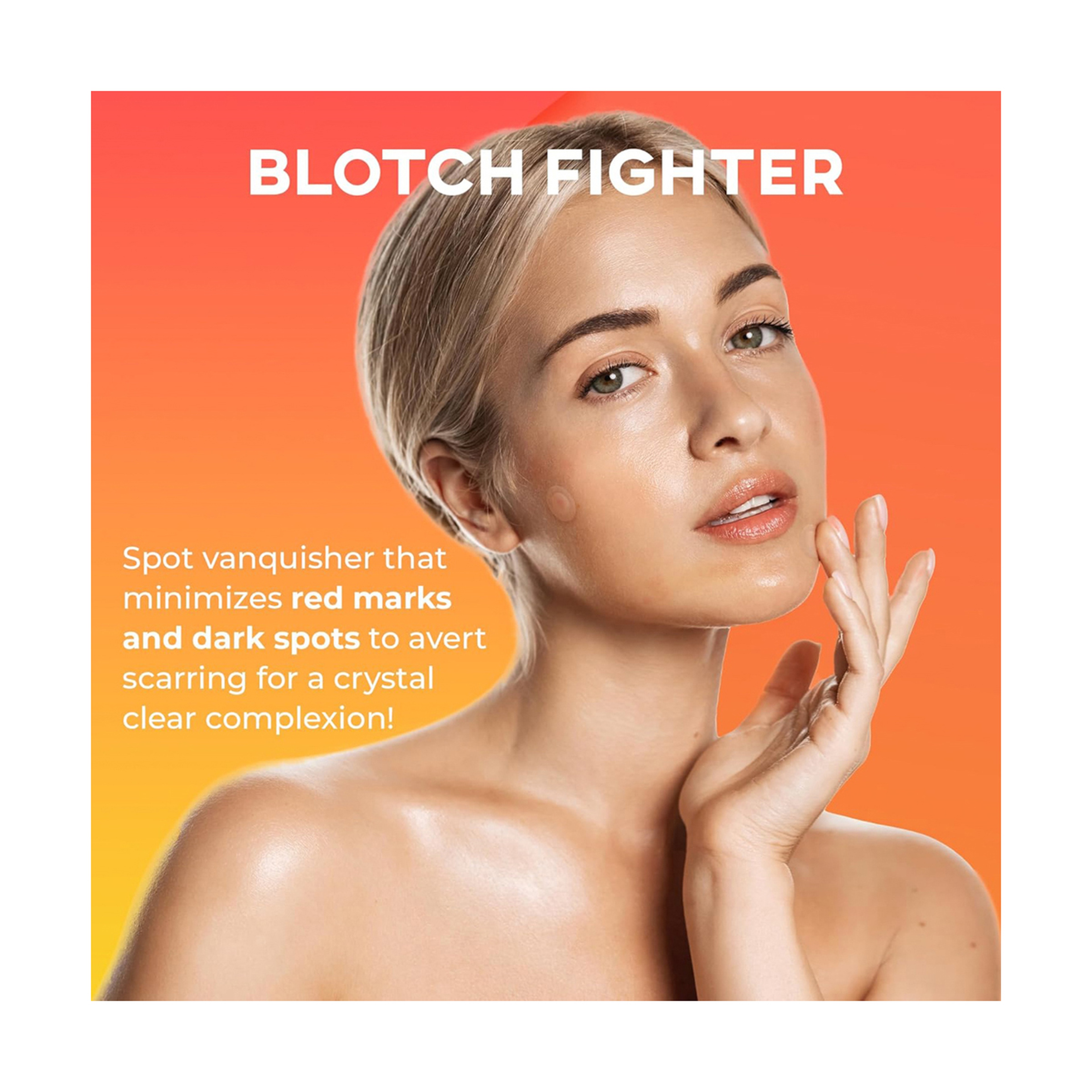 نولاهور رقعة حب الشباب مزيل بقع برتقالي