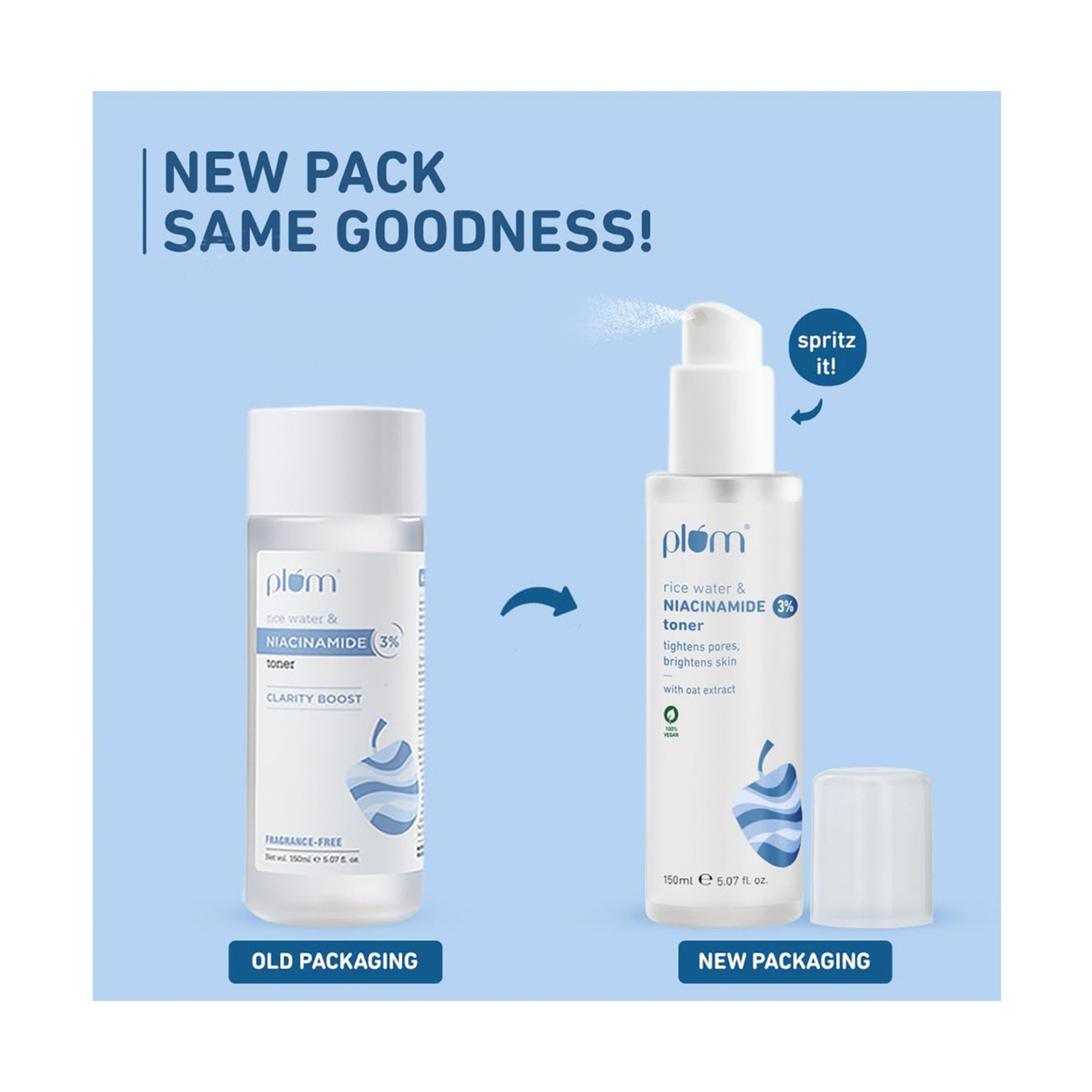 بلوم تونر ماء أرز و3% نياسيناميد 150 مل