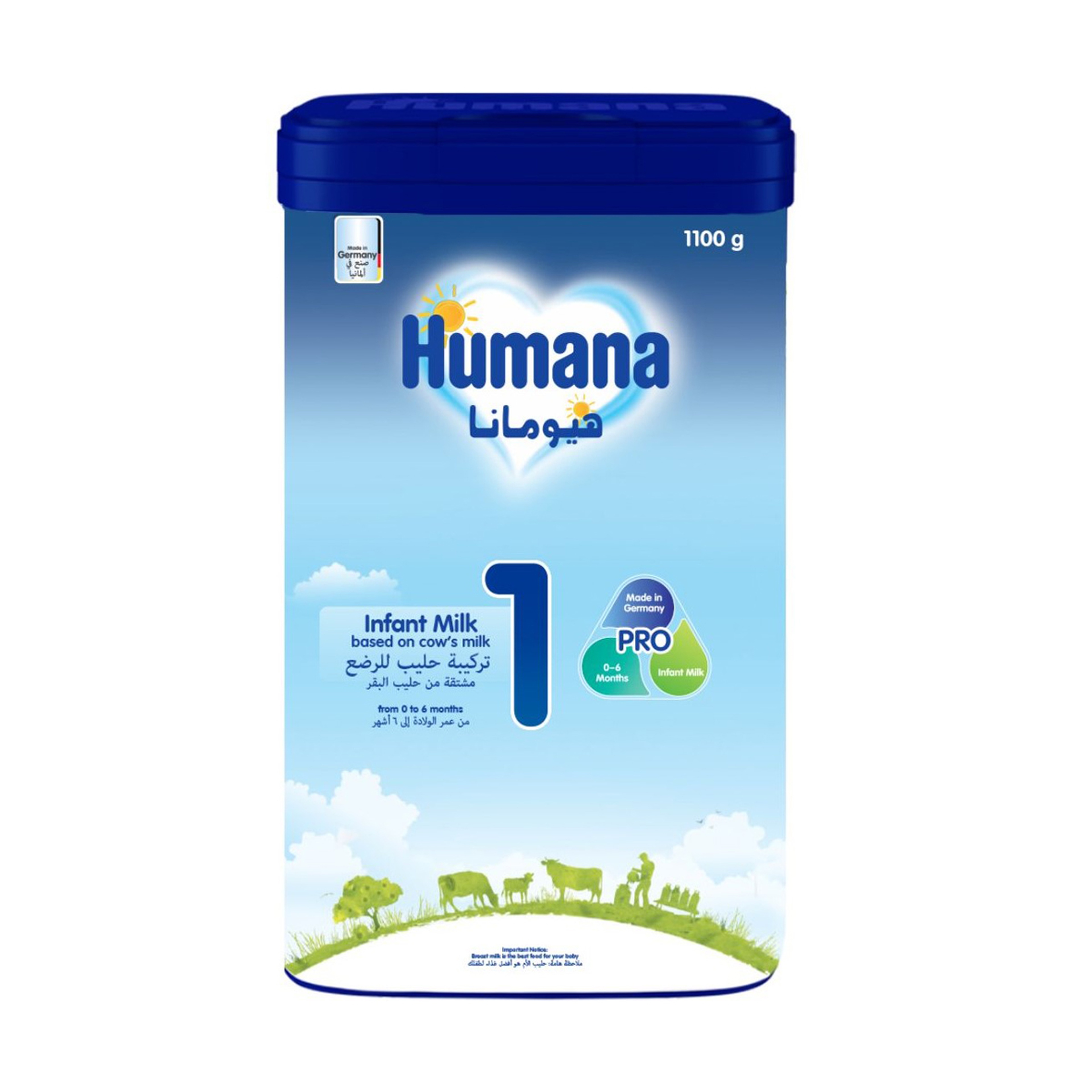 Humana No-1 Probalance Infant 1100G