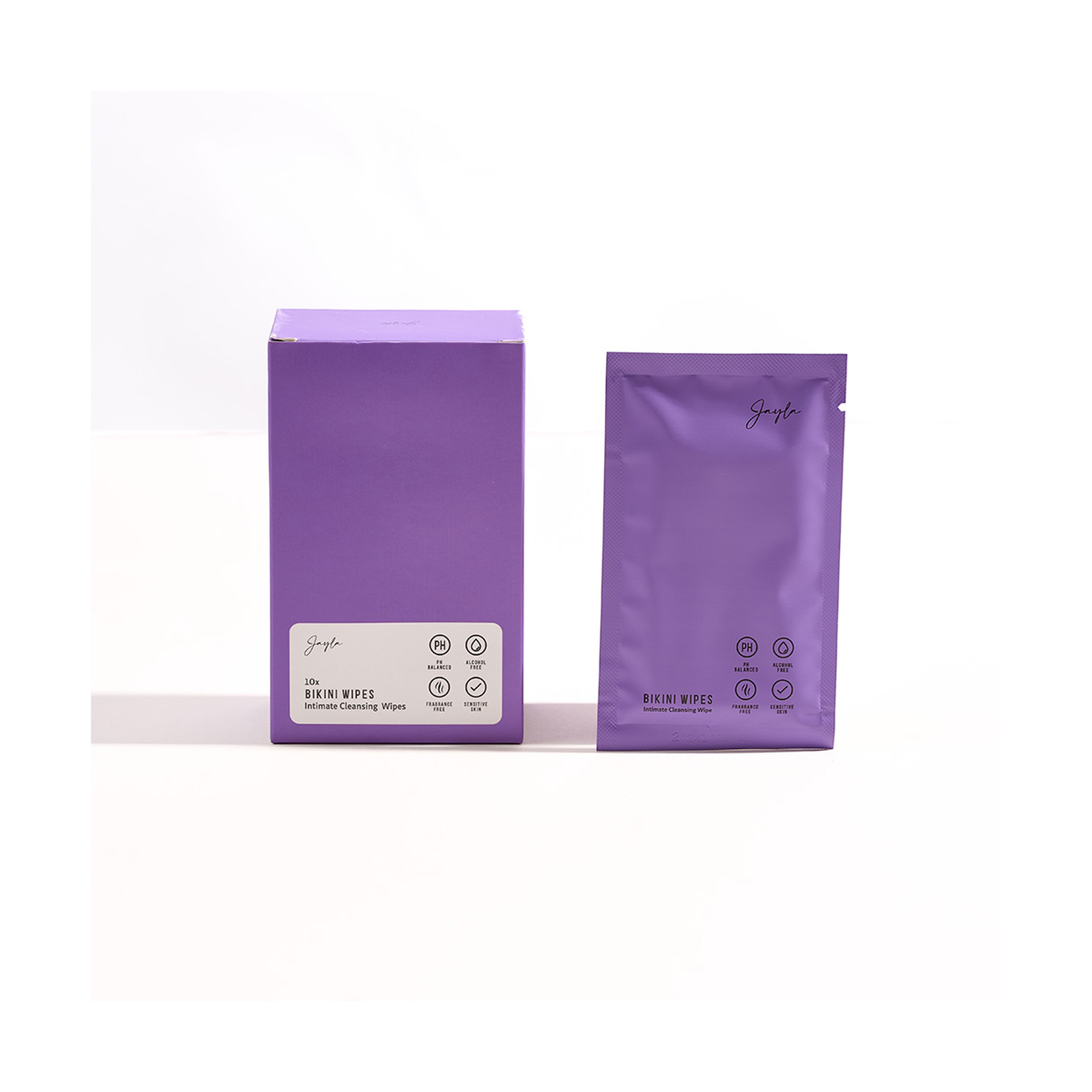 جيلا مناديل مبلله لتنظيف المناطق الحساسة