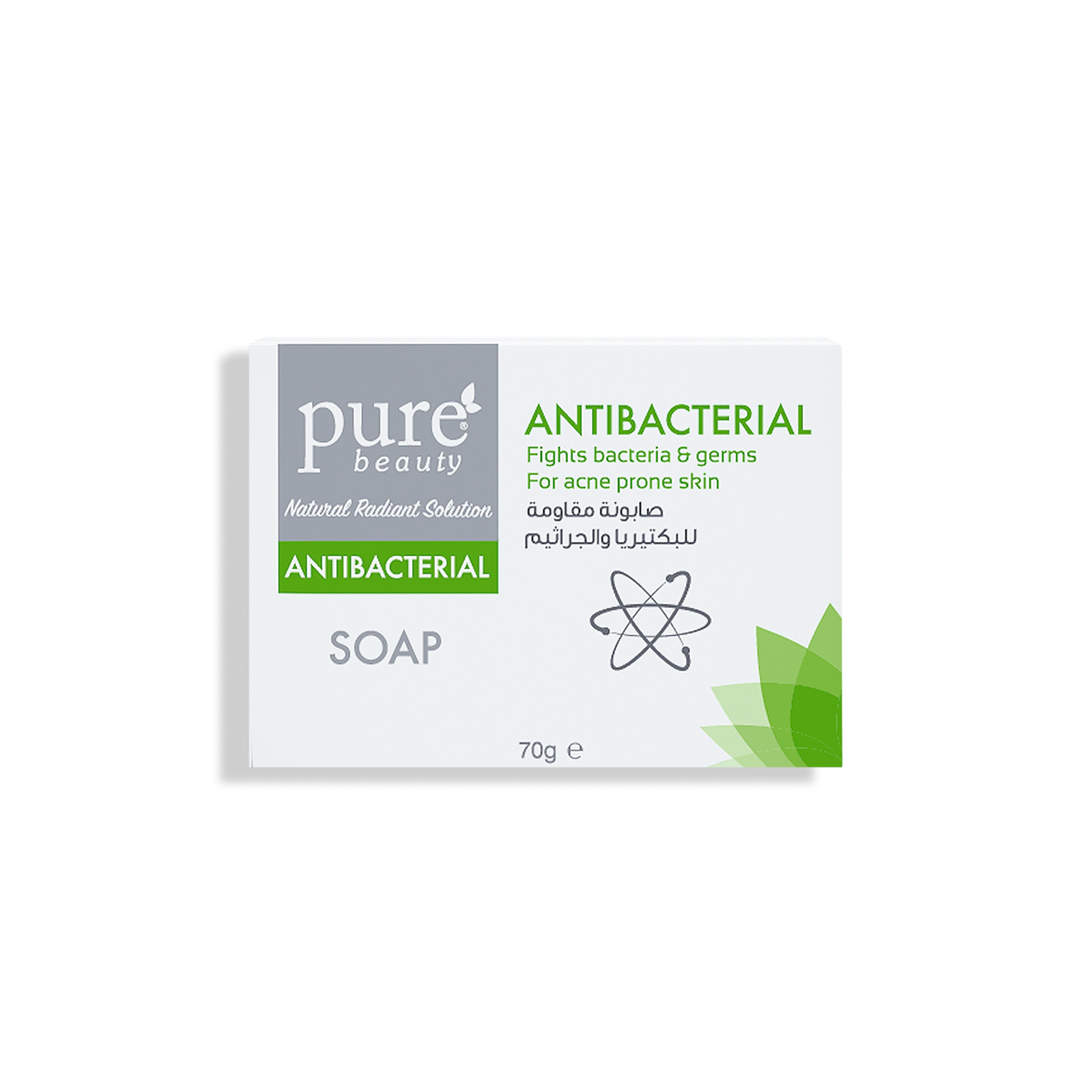 Purebeauty Bacteria Resistant Soap 70G