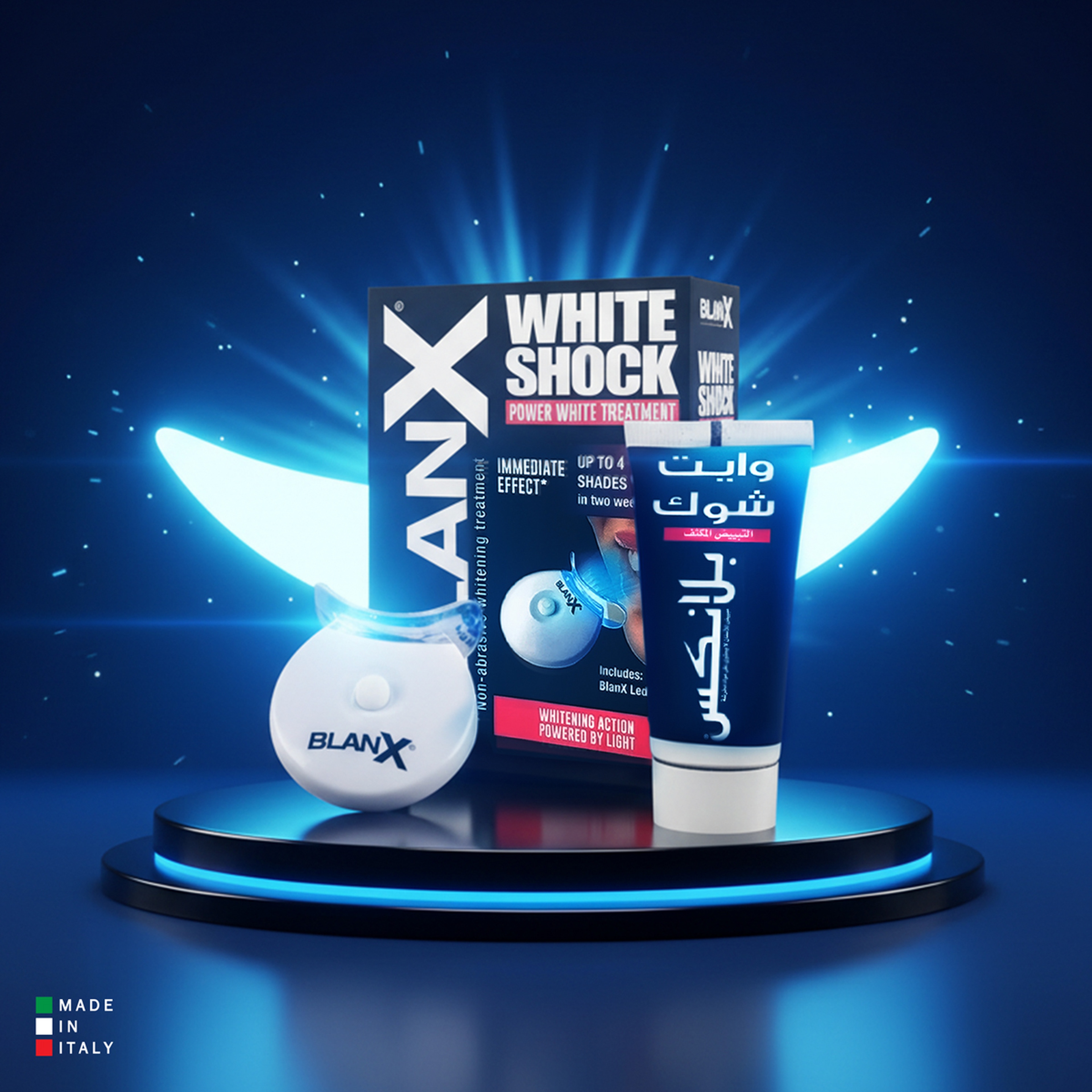 بلانكس وايت شوك جهاز تبييض الاسنان 50 مل