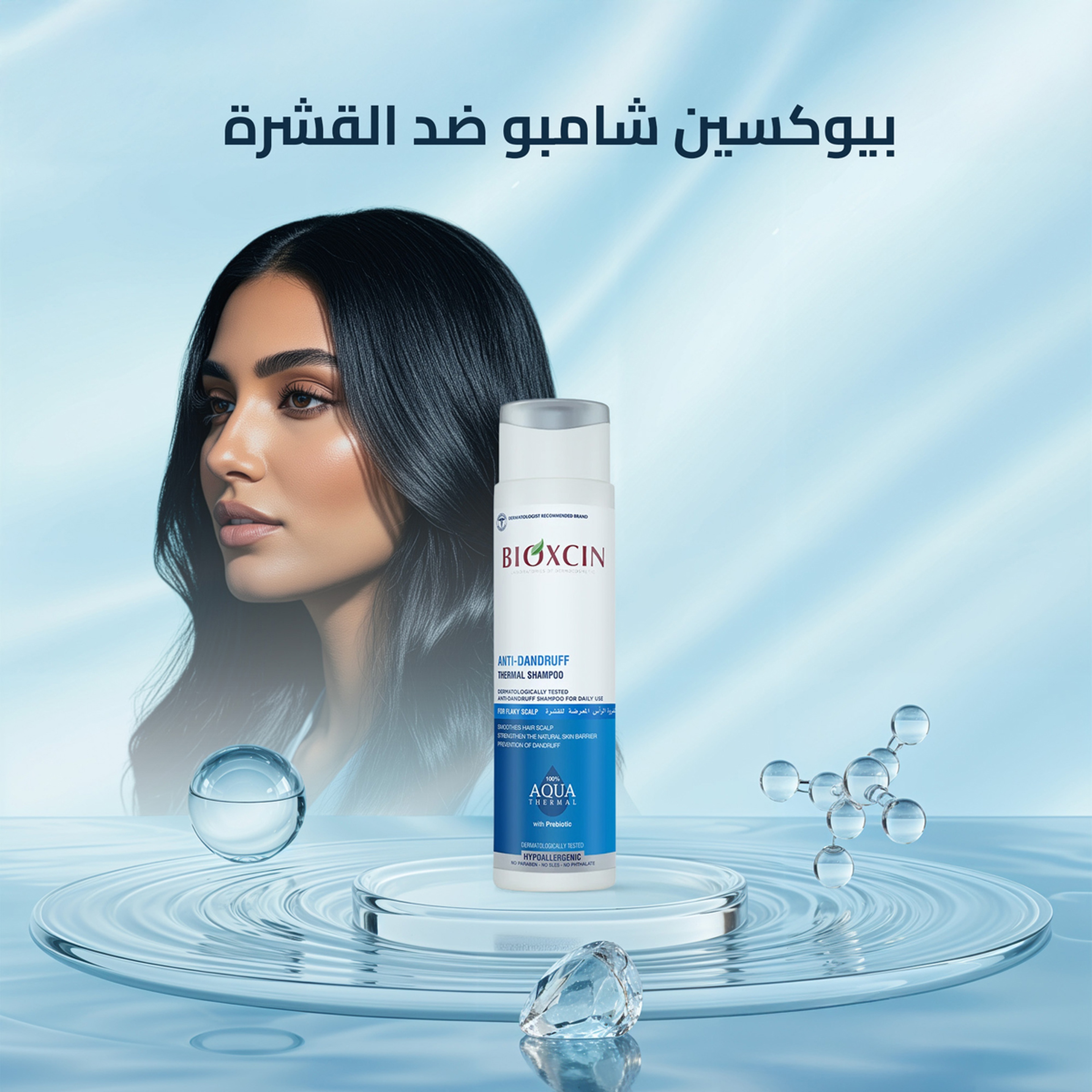 Bioxcin Aqua-Thermal Anti-Dandruff Shampoo 300 Ml
