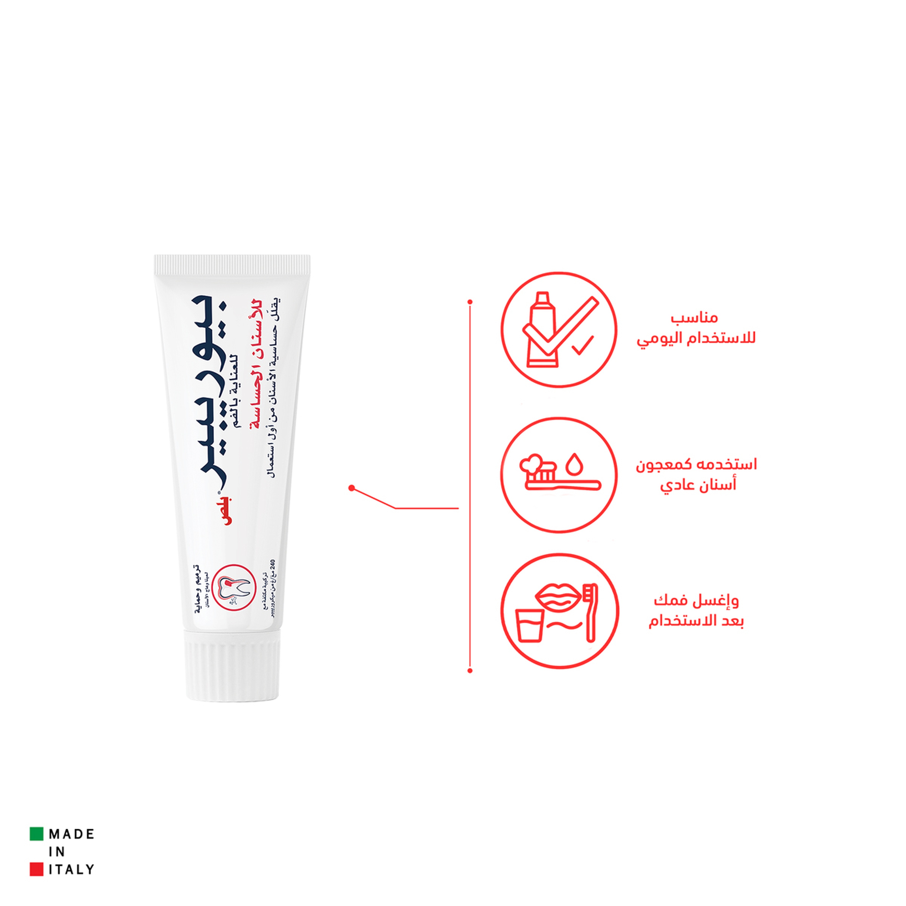 Biorepair Toothpaste Plus Sensitive Teeth Tp 75 Ml
