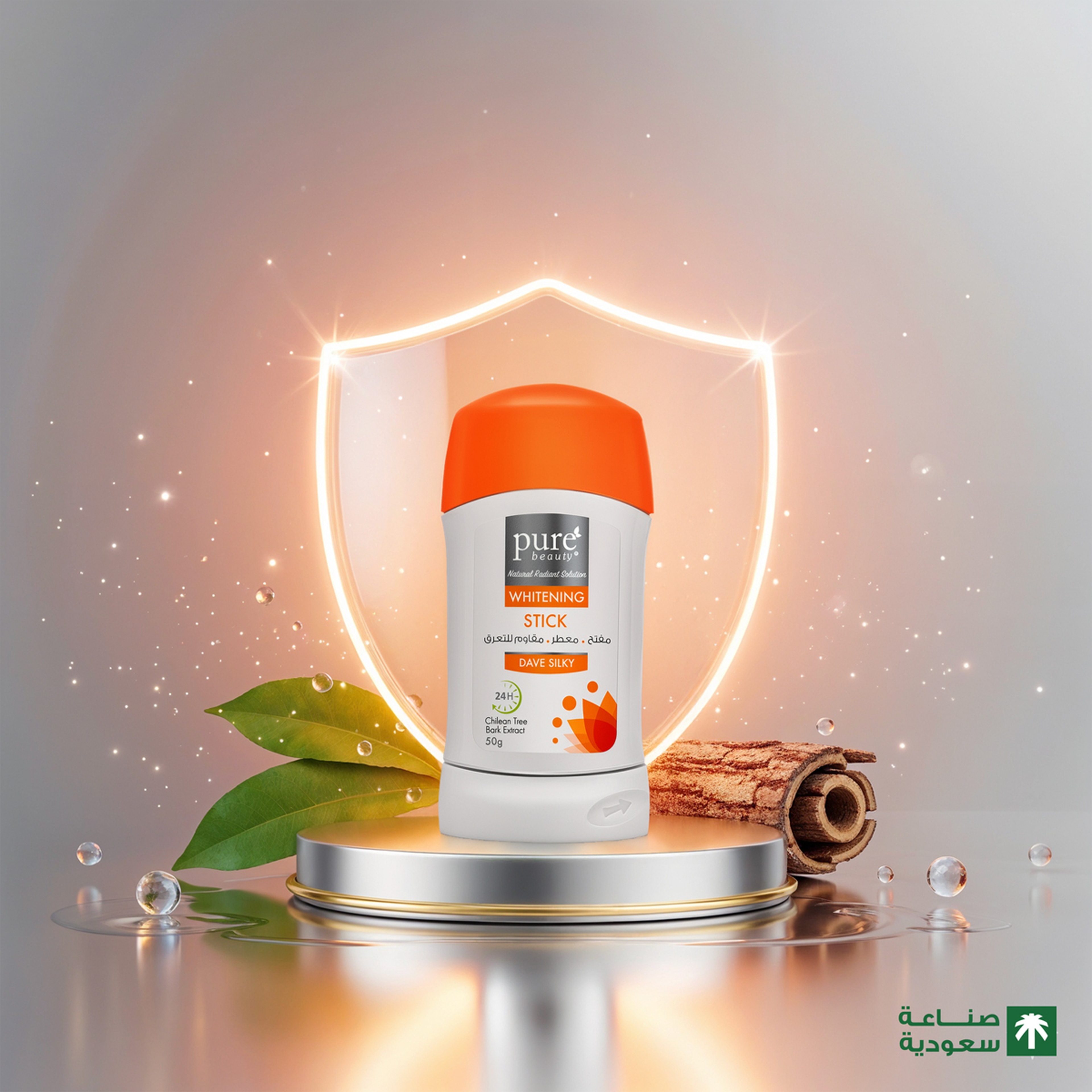 Pure Beauty Deodorant Stick - Dove Silky 50G